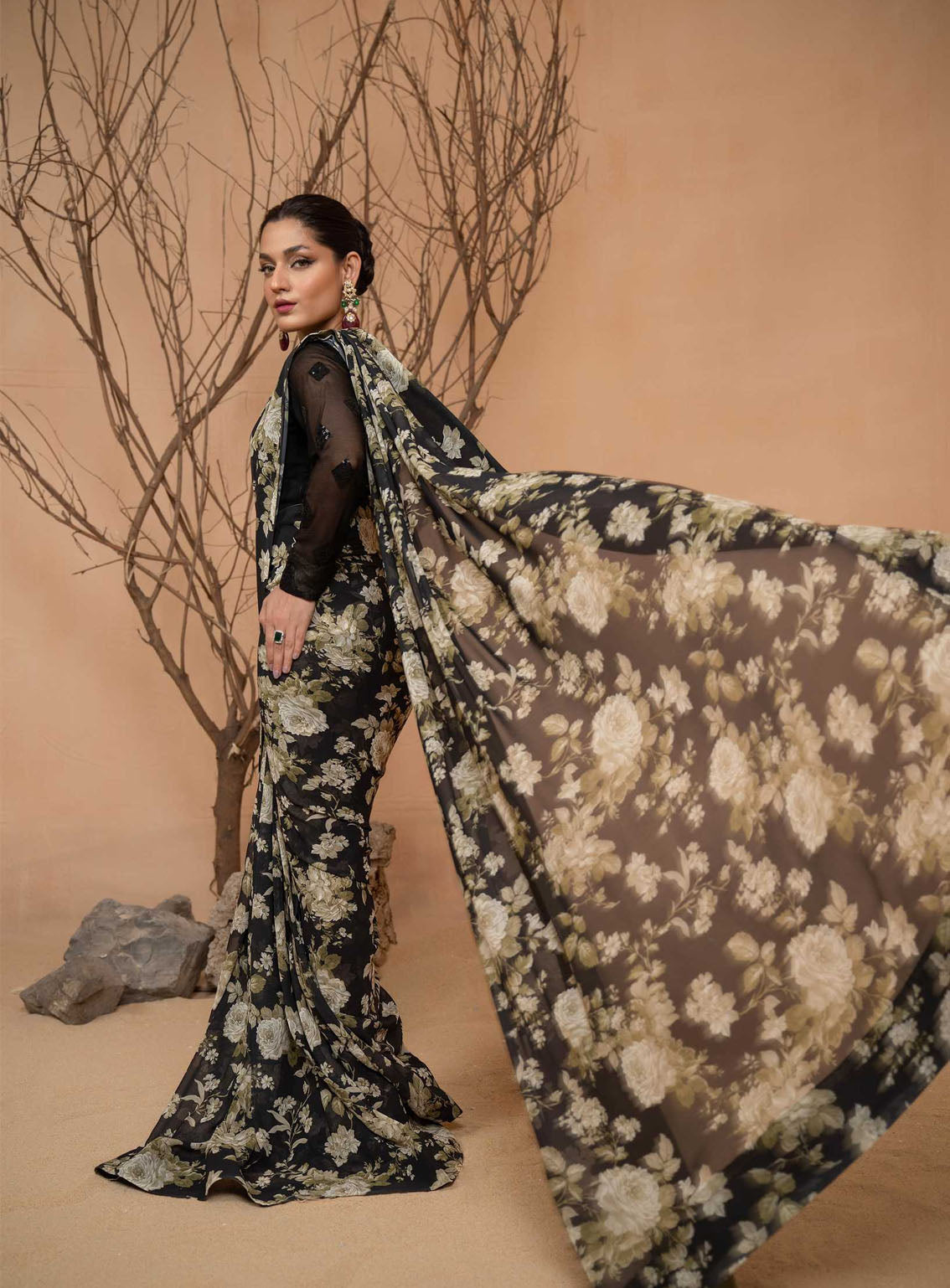 Afsana By HemStitch Embroidered Chiffon 2 Piece Stitched Suit HS24AV2 D-ACV2-01 AMELIA Afsana By HemStitch Embroidered Chiffon 2 Piece Stitched Suit HS24AV2 D-ACV2-01 AMELIA