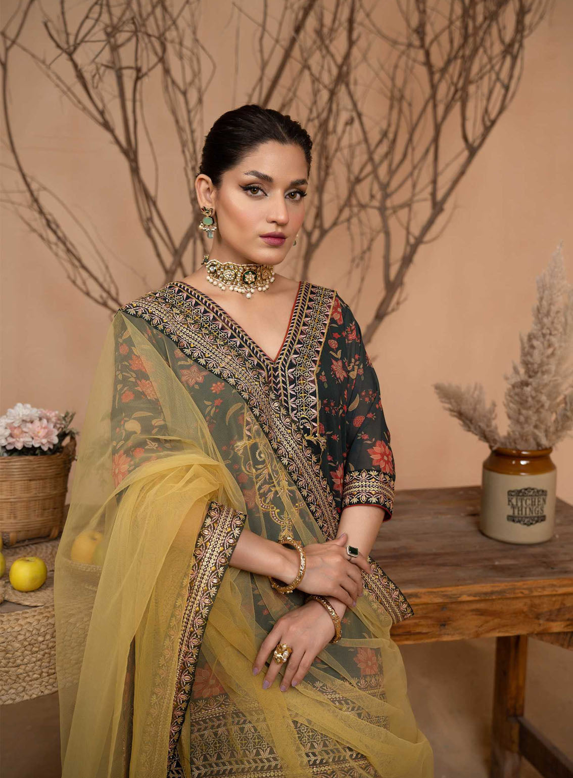 Afsana By HemStitch Embroidered Chiffon 3 Piece Stitched Suit HS24AV2 D-ACV2-04 ILENA Afsana By HemStitch Embroidered Chiffon 3 Piece Stitched Suit HS24AV2 D-ACV2-04 ILENA