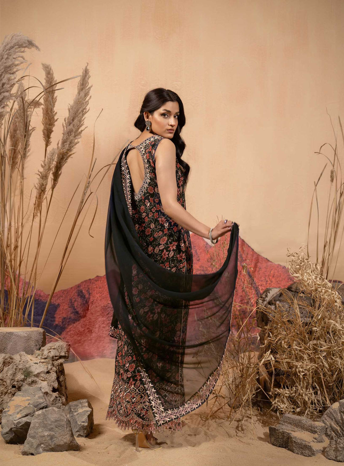 Afsana By HemStitch Embroidered Chiffon 3 Piece Stitched Suit HS24AV2 D-ACV2-05 ZAURA Afsana By HemStitch Embroidered Chiffon 3 Piece Stitched Suit HS24AV2 D-ACV2-05 ZAURA