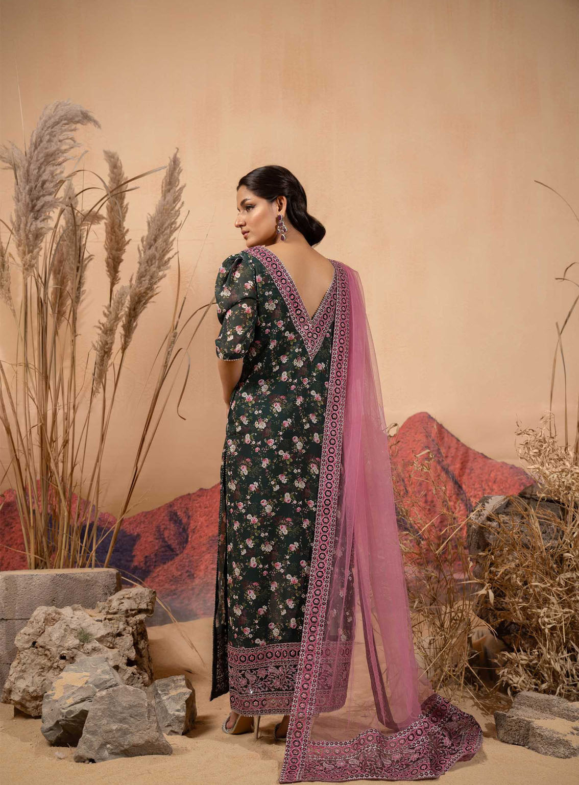 Afsana By HemStitch Embroidered Chiffon 3 Piece Stitched Suit HS24AV2 D-ACV2-06 SAIBA Afsana By HemStitch Embroidered Chiffon 3 Piece Stitched Suit HS24AV2 D-ACV2-06 SAIBA