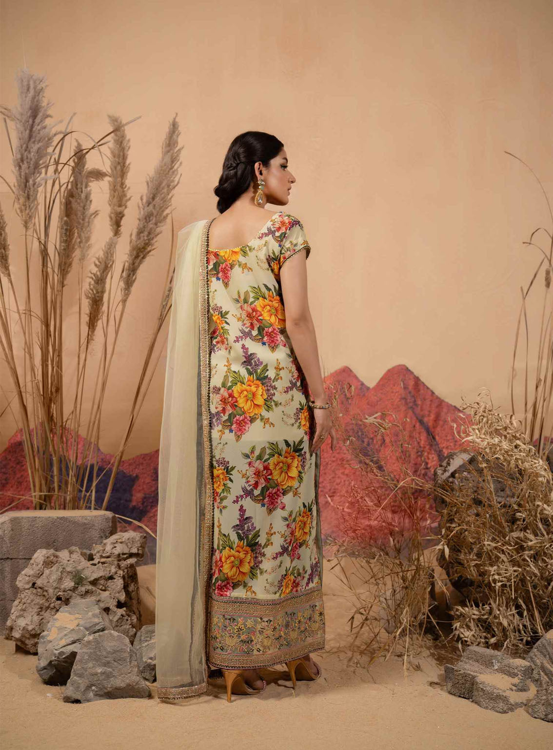 Afsana By HemStitch Embroidered Chiffon 3 Piece Stitched Suit HS24AV2 D-ACV2-07 FIORA Afsana By HemStitch Embroidered Chiffon 3 Piece Stitched Suit HS24AV2 D-ACV2-07 FIORA