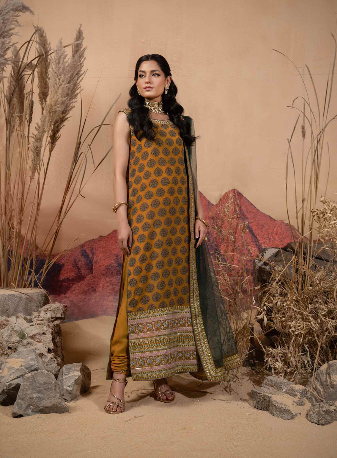 Afsana By HemStitch Embroidered Chiffon 3 Piece Stitched Suit HS24AV2 D-ACV2-08 SOFIANA Afsana By HemStitch Embroidered Chiffon 3 Piece Stitched Suit HS24AV2 D-ACV2-08 SOFIANA