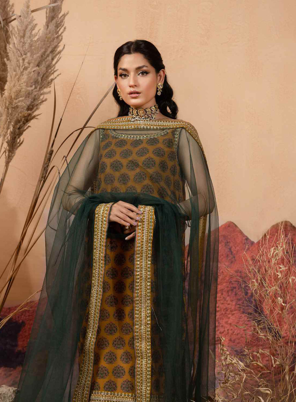 Afsana By HemStitch Embroidered Chiffon 3 Piece Stitched Suit HS24AV2 D-ACV2-08 SOFIANA Afsana By HemStitch Embroidered Chiffon 3 Piece Stitched Suit HS24AV2 D-ACV2-08 SOFIANA