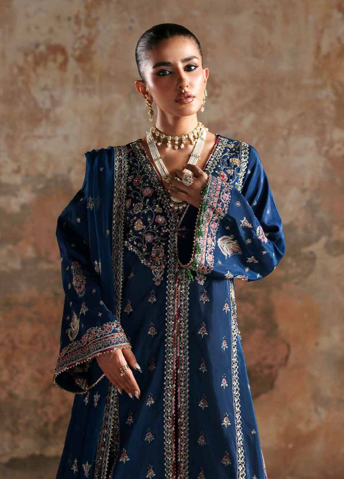 Afsana-E-Silk By Emaan Adeel Embroidered Raw Silk 3 Piece Unstitched Suit EA25AS D-AFSAR Afsana-E-Silk By Emaan Adeel Embroidered Raw Silk 3 Piece Unstitched Suit EA25AS D-AFSAR