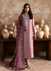 Afsana-E-Silk By Emaan Adeel Embroidered Raw Silk 3 Piece Unstitched Suit EA25AS D-ZAREEN