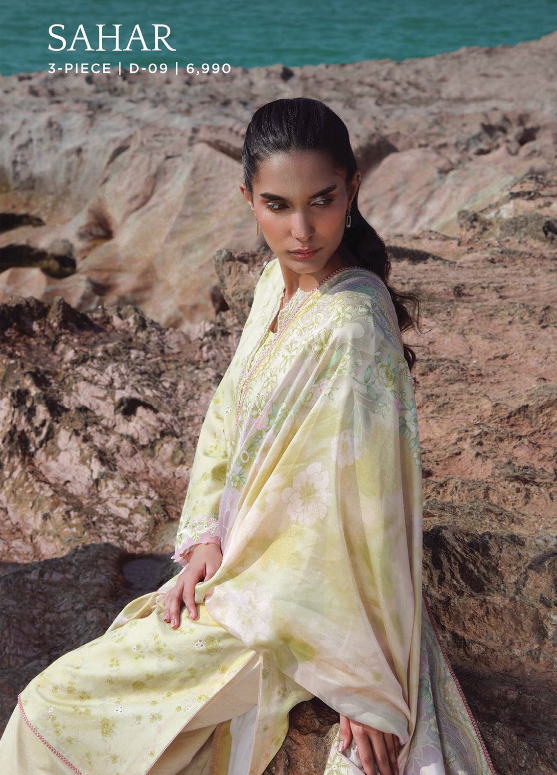 Afsanah By Seran Embroidered Lawn 3 Piece Unstitched Suit SRN25AC1 D-09 SAHAR Afsanah By Seran Embroidered Lawn 3 Piece Unstitched Suit SRN25AC1 D-09 SAHAR