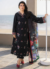 Afsanah By Seran Embroidered Lawn 3 Piece Unstitched Suit SRN26AV1 D-01 MAYA