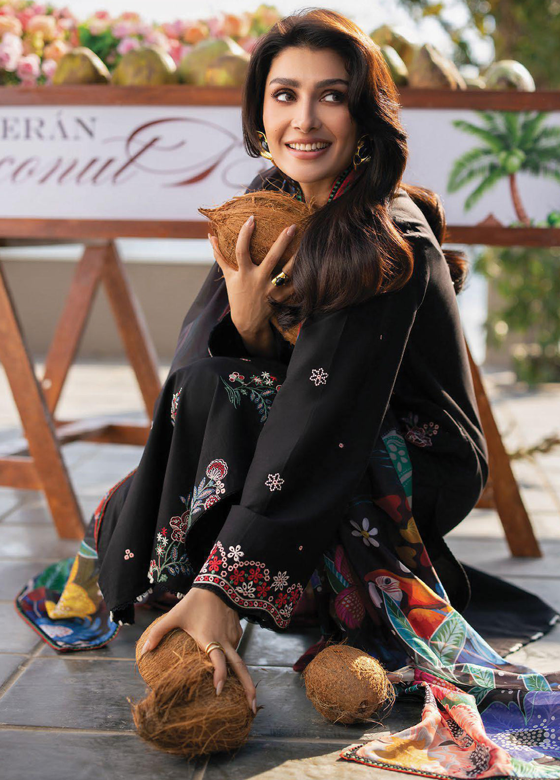 Afsanah By Seran Embroidered Lawn 3 Piece Unstitched Suit SRN26AV1 D-01 MAYA Afsanah By Seran Embroidered Lawn 3 Piece Unstitched Suit SRN26AV1 D-01 MAYA