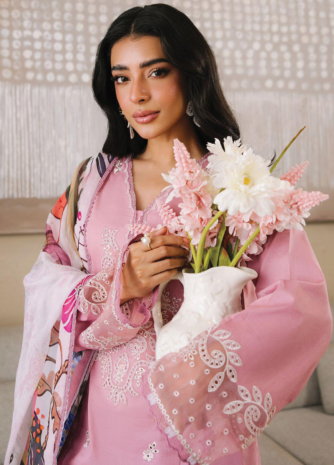 Afsanah By Seran Embroidered Lawn 3 Piece Unstitched Suit SRN26AV1 D-05 MEHAR Afsanah By Seran Embroidered Lawn 3 Piece Unstitched Suit SRN26AV1 D-05 MEHAR