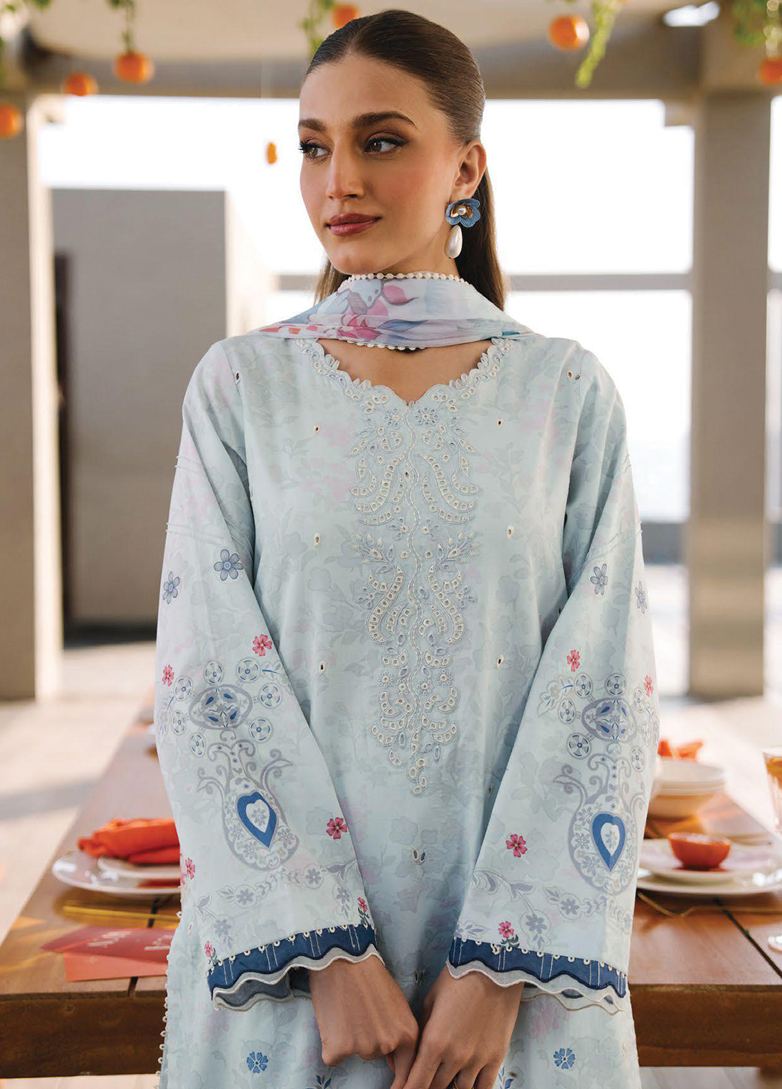 Afsanah By Seran Embroidered Lawn 3 Piece Unstitched Suit SRN26AV1 D-11 ALARA Afsanah By Seran Embroidered Lawn 3 Piece Unstitched Suit SRN26AV1 D-11 ALARA