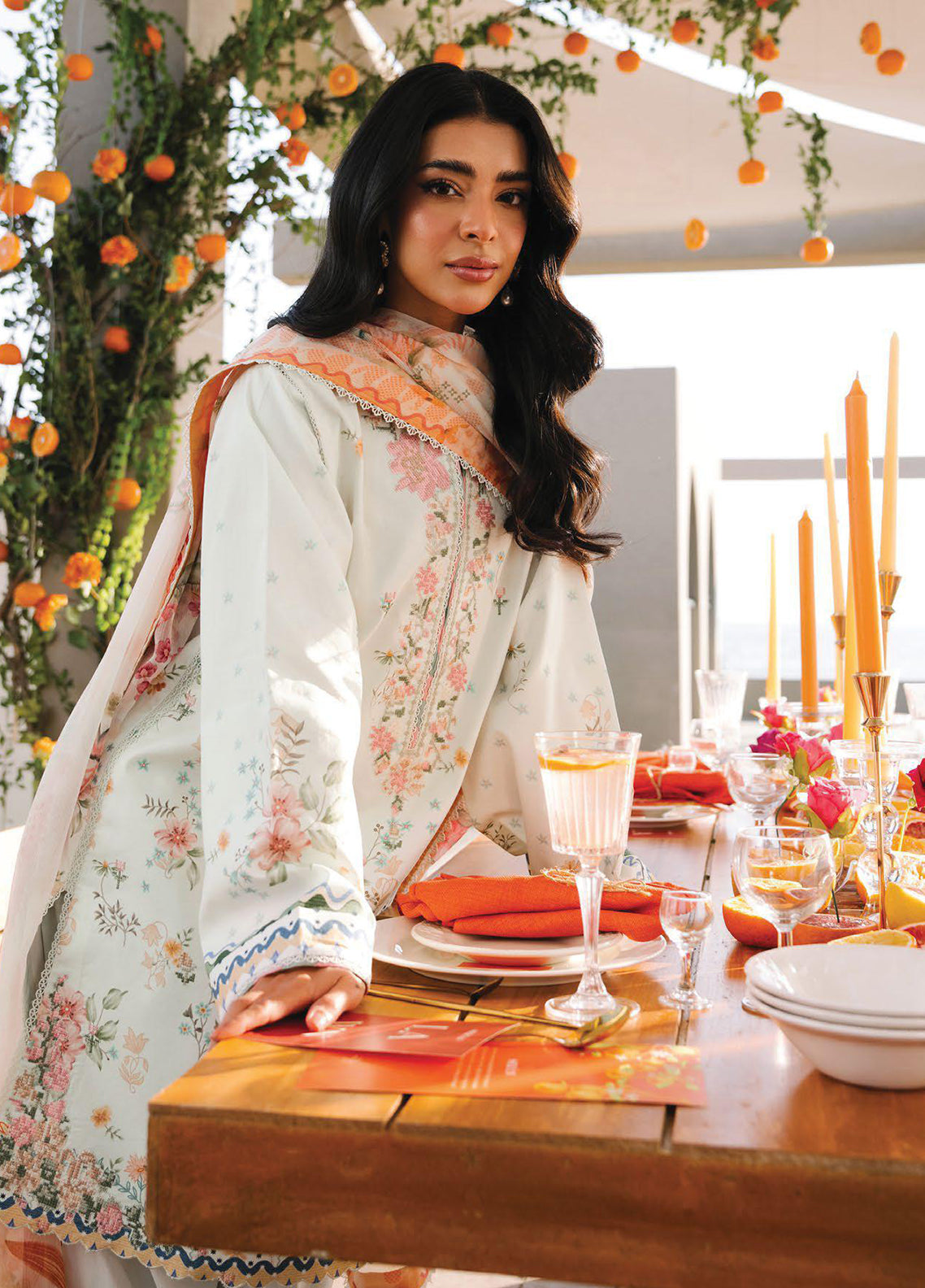 Afsanah By Seran Embroidered Lawn 3 Piece Unstitched Suit SRN26AV1 D-13 IRA Afsanah By Seran Embroidered Lawn 3 Piece Unstitched Suit SRN26AV1 D-13 IRA