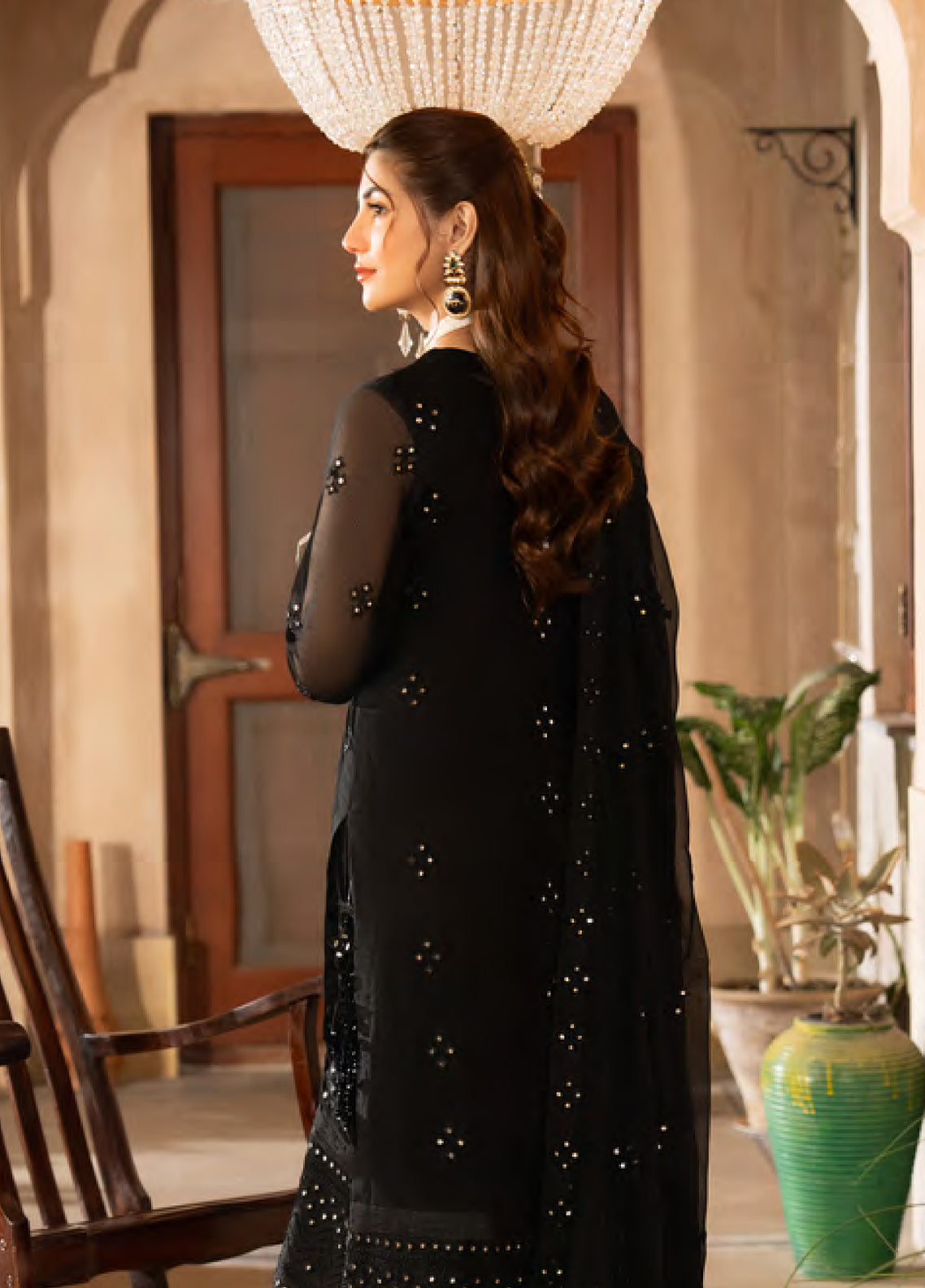 Afsanay By Shahzeb Textiles X Shireen Lakdawala Luxury Chiffon 3 Piece Unstitched Suit ST24A AYZAL Afsanay By Shahzeb Textiles X Shireen Lakdawala Luxury Chiffon 3 Piece Unstitched Suit ST24A AYZAL