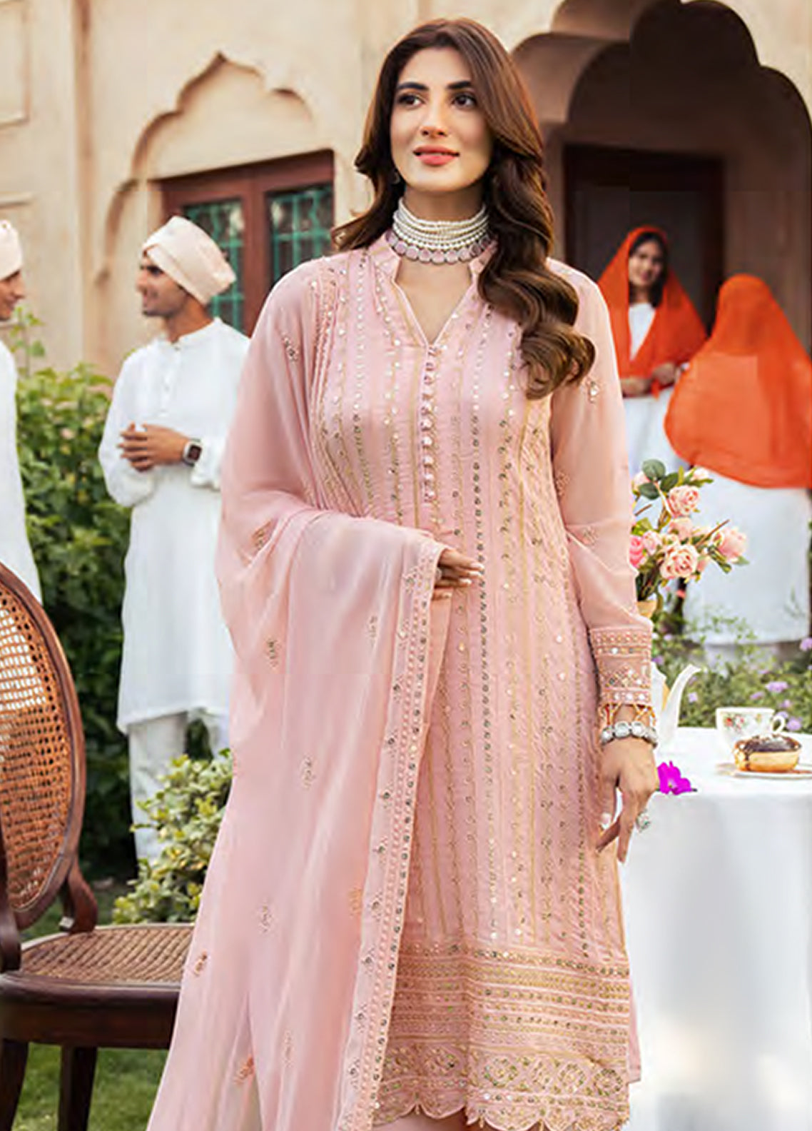 Afsanay By Shahzeb Textiles X Shireen Lakdawala Luxury Chiffon 3 Piece Unstitched Suit ST24A IRA Afsanay By Shahzeb Textiles X Shireen Lakdawala Luxury Chiffon 3 Piece Unstitched Suit ST24A IRA