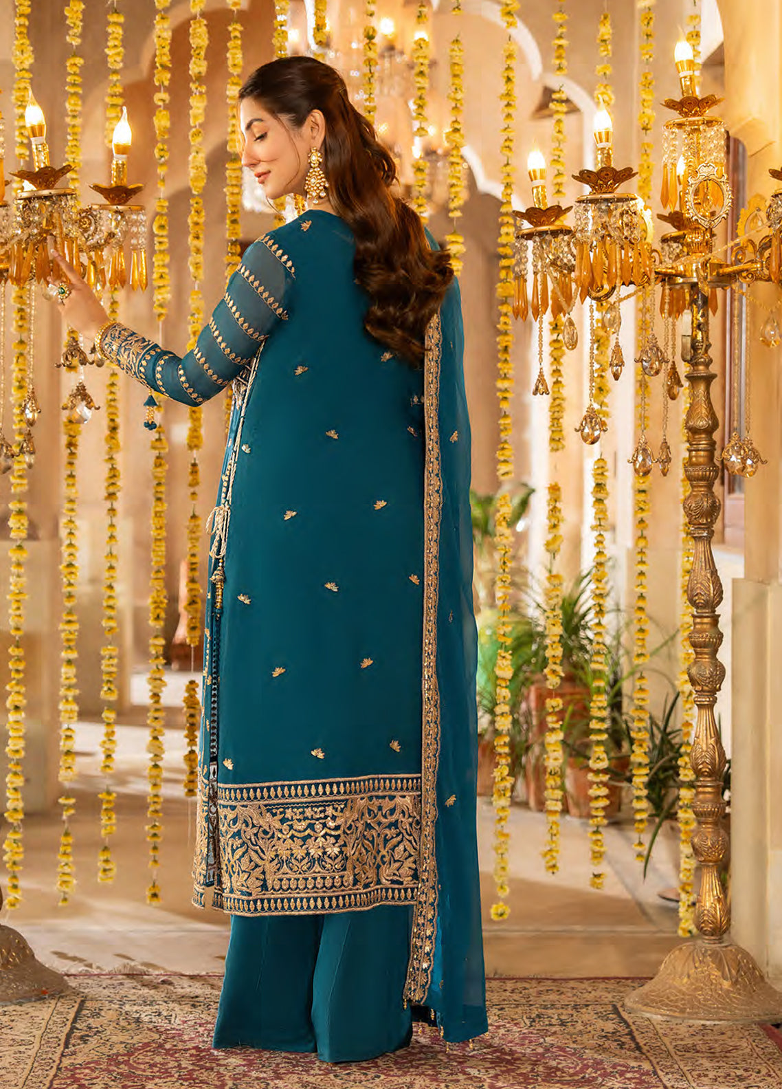 Afsanay By Shahzeb Textiles X Shireen Lakdawala Luxury Chiffon 3 Piece Unstitched Suit ST24A SAHAR Afsanay By Shahzeb Textiles X Shireen Lakdawala Luxury Chiffon 3 Piece Unstitched Suit ST24A SAHAR