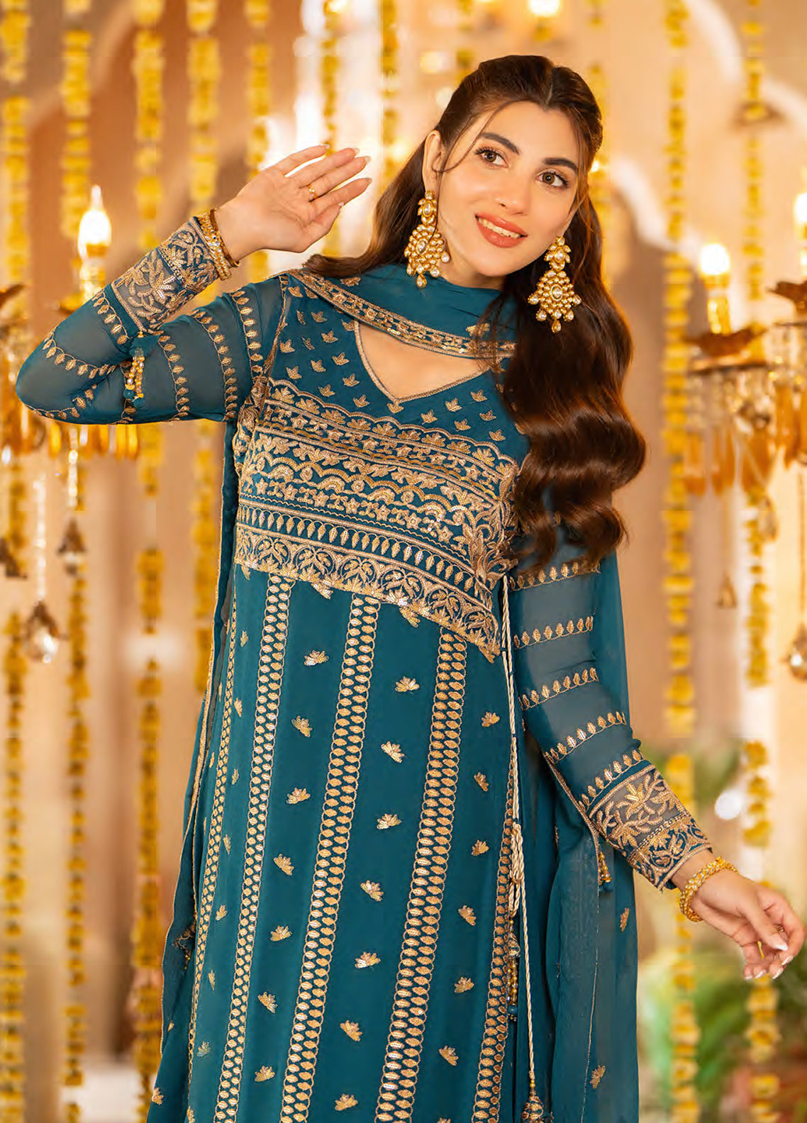 Afsanay By Shahzeb Textiles X Shireen Lakdawala Luxury Chiffon 3 Piece Unstitched Suit ST24A SAHAR Afsanay By Shahzeb Textiles X Shireen Lakdawala Luxury Chiffon 3 Piece Unstitched Suit ST24A SAHAR