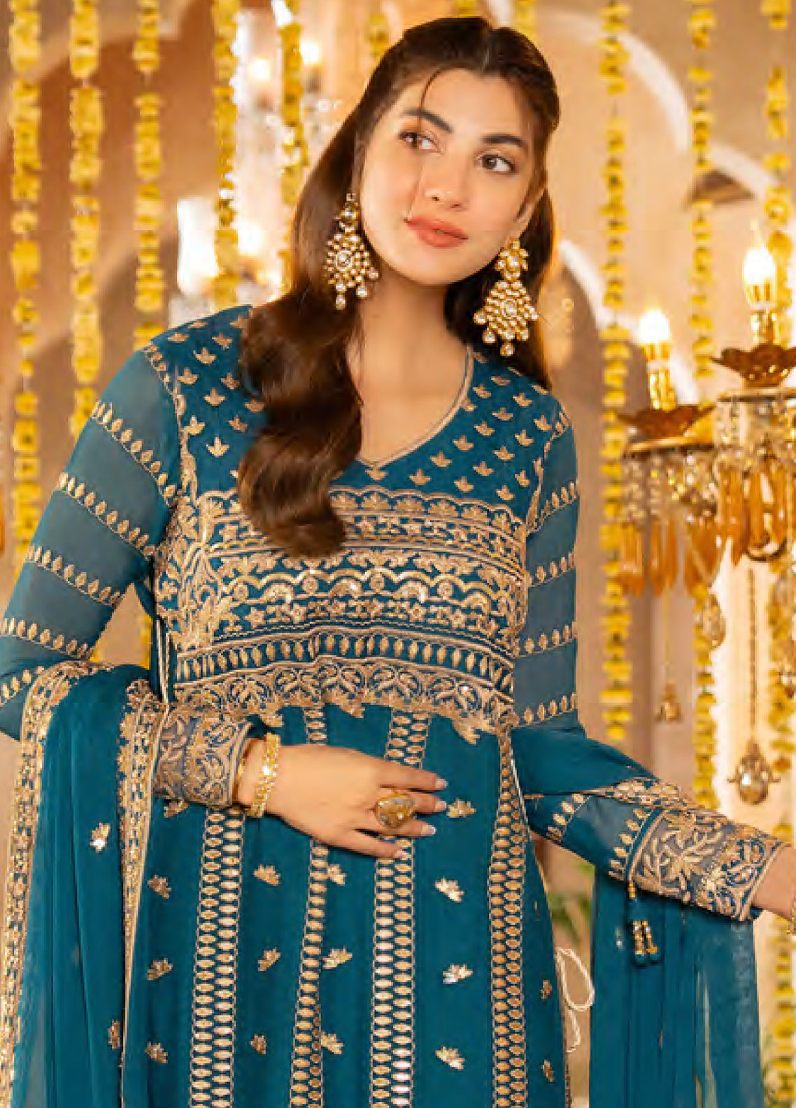 Afsanay By Shahzeb Textiles X Shireen Lakdawala Luxury Chiffon 3 Piece Unstitched Suit ST24A SAHAR Afsanay By Shahzeb Textiles X Shireen Lakdawala Luxury Chiffon 3 Piece Unstitched Suit ST24A SAHAR
