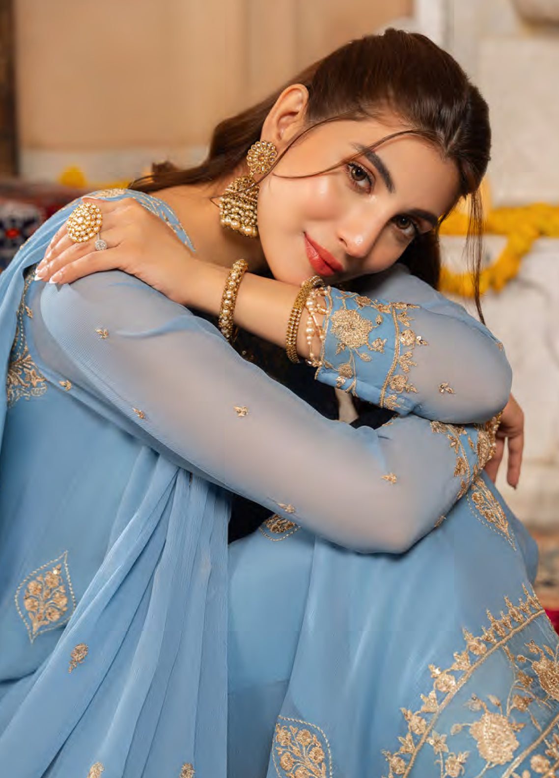 Afsanay By Shahzeb Textiles X Shireen Lakdawala Luxury Chiffon 3 Piece Unstitched Suit ST24A YASRA Afsanay By Shahzeb Textiles X Shireen Lakdawala Luxury Chiffon 3 Piece Unstitched Suit ST24A YASRA