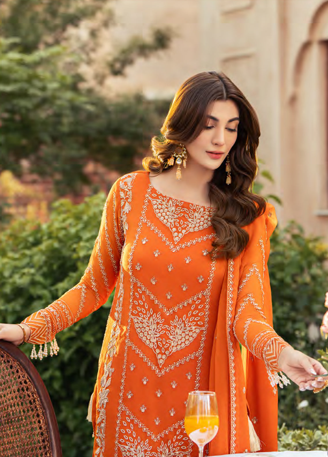 Afsanay By Shahzeb Textiles X Shireen Lakdawala Luxury Chiffon 3 Piece Unstitched Suit ST24A ZEINA Afsanay By Shahzeb Textiles X Shireen Lakdawala Luxury Chiffon 3 Piece Unstitched Suit ST24A ZEINA