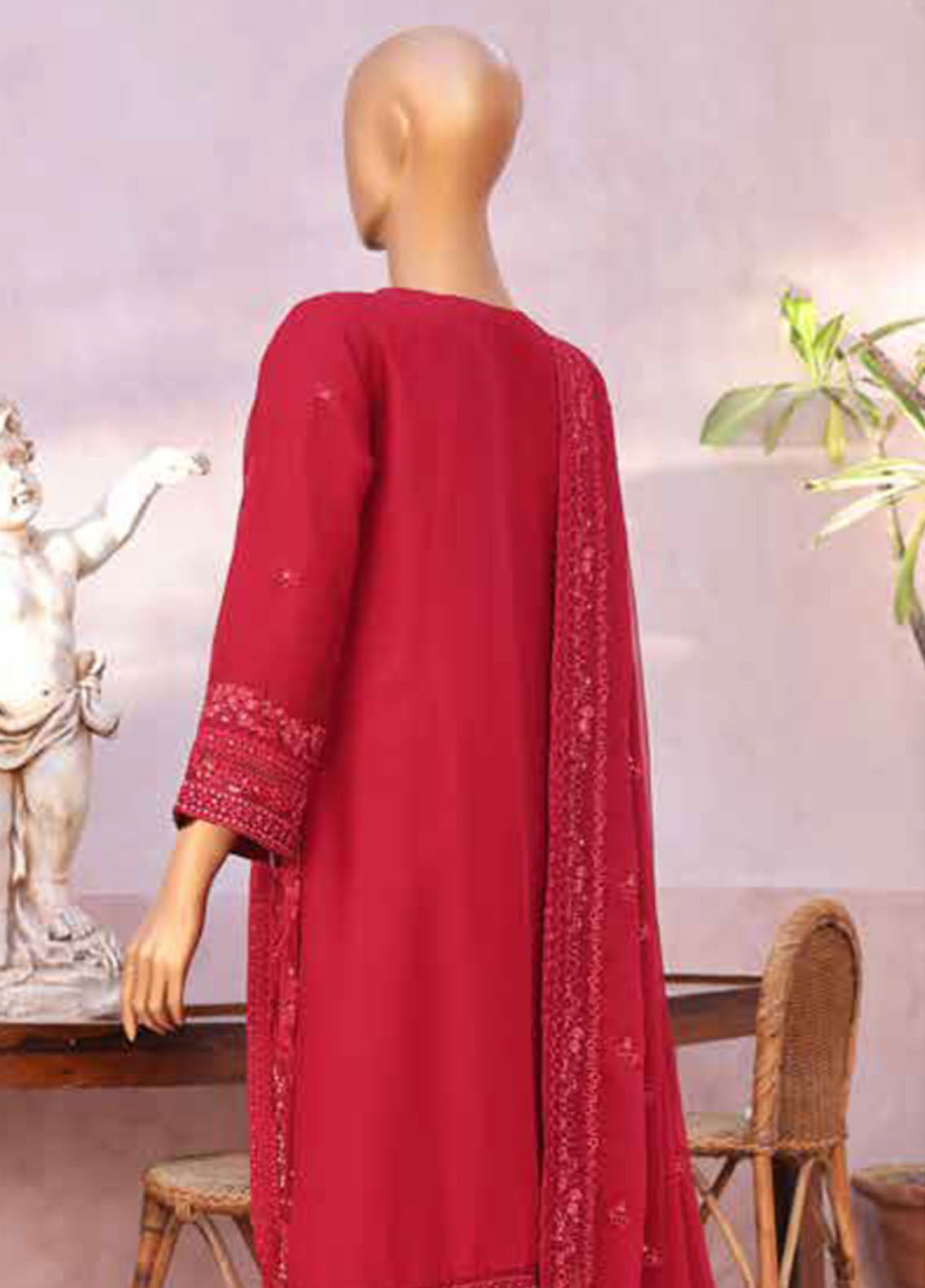 Afsaneh By Schick Luxury Embroidered Chiffon 3 Piece Stitched Suit SDH25ALC D-FEC-02 Afsaneh By Schick Luxury Embroidered Chiffon 3 Piece Stitched Suit SDH25ALC D-FEC-02