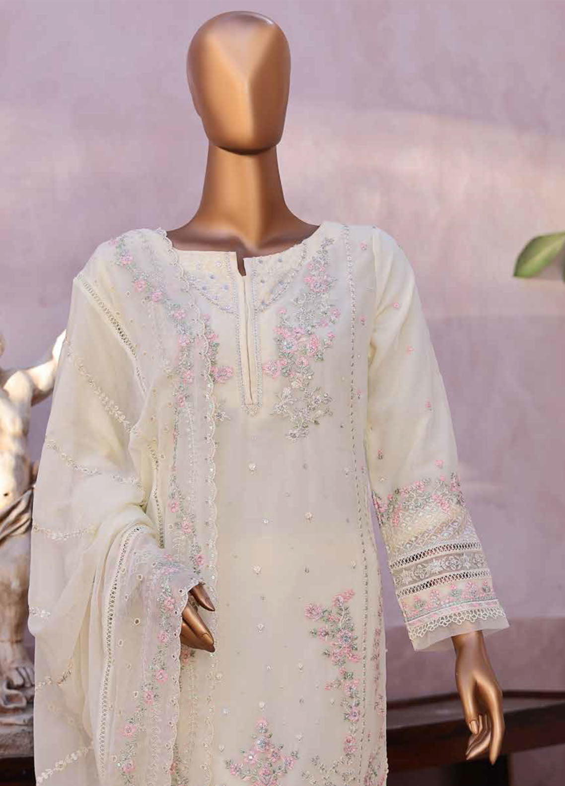 Afsaneh By Schick Luxury Embroidered Chiffon 3 Piece Stitched Suit SDH25ALC D-FEC-03 Afsaneh By Schick Luxury Embroidered Chiffon 3 Piece Stitched Suit SDH25ALC D-FEC-03
