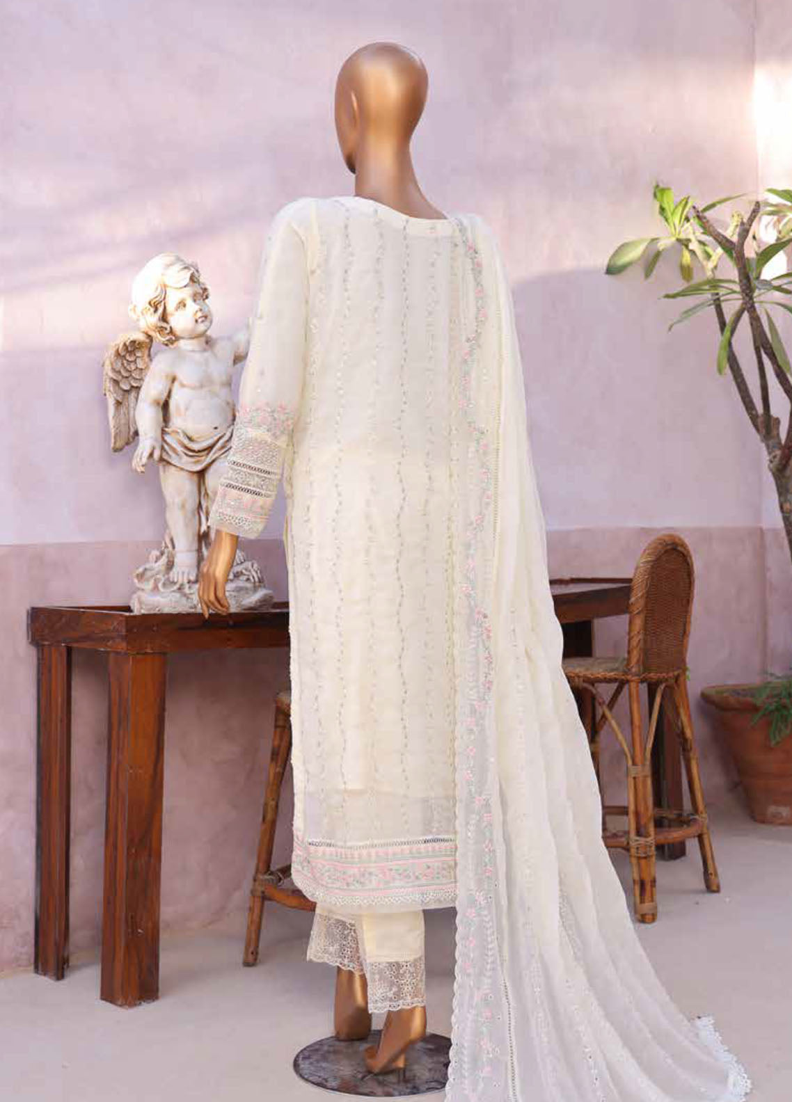 Afsaneh By Schick Luxury Embroidered Chiffon 3 Piece Stitched Suit SDH25ALC D-FEC-03 Afsaneh By Schick Luxury Embroidered Chiffon 3 Piece Stitched Suit SDH25ALC D-FEC-03