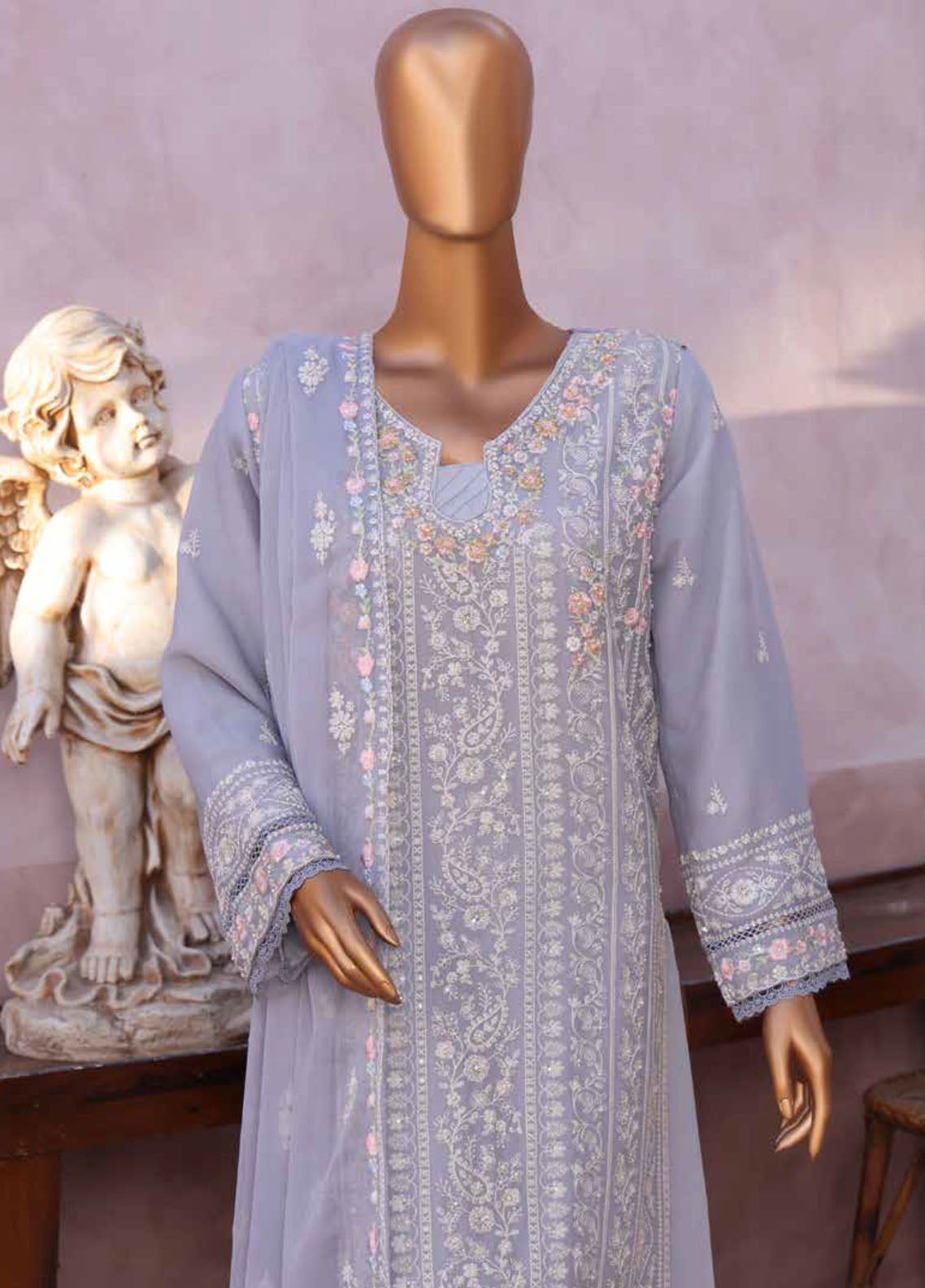 Afsaneh By Schick Luxury Embroidered Chiffon 3 Piece Stitched Suit SDH25ALC D-FEC-04 Afsaneh By Schick Luxury Embroidered Chiffon 3 Piece Stitched Suit SDH25ALC D-FEC-04