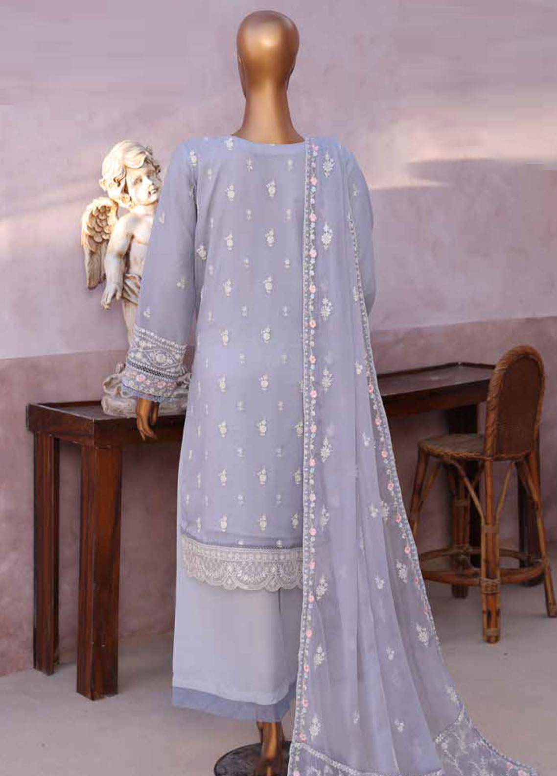 Afsaneh By Schick Luxury Embroidered Chiffon 3 Piece Stitched Suit SDH25ALC D-FEC-04 Afsaneh By Schick Luxury Embroidered Chiffon 3 Piece Stitched Suit SDH25ALC D-FEC-04