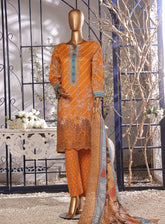 Aifa Chikankari Lawn 3 Piece Unstitched Suit AI24C AF-CK-24601