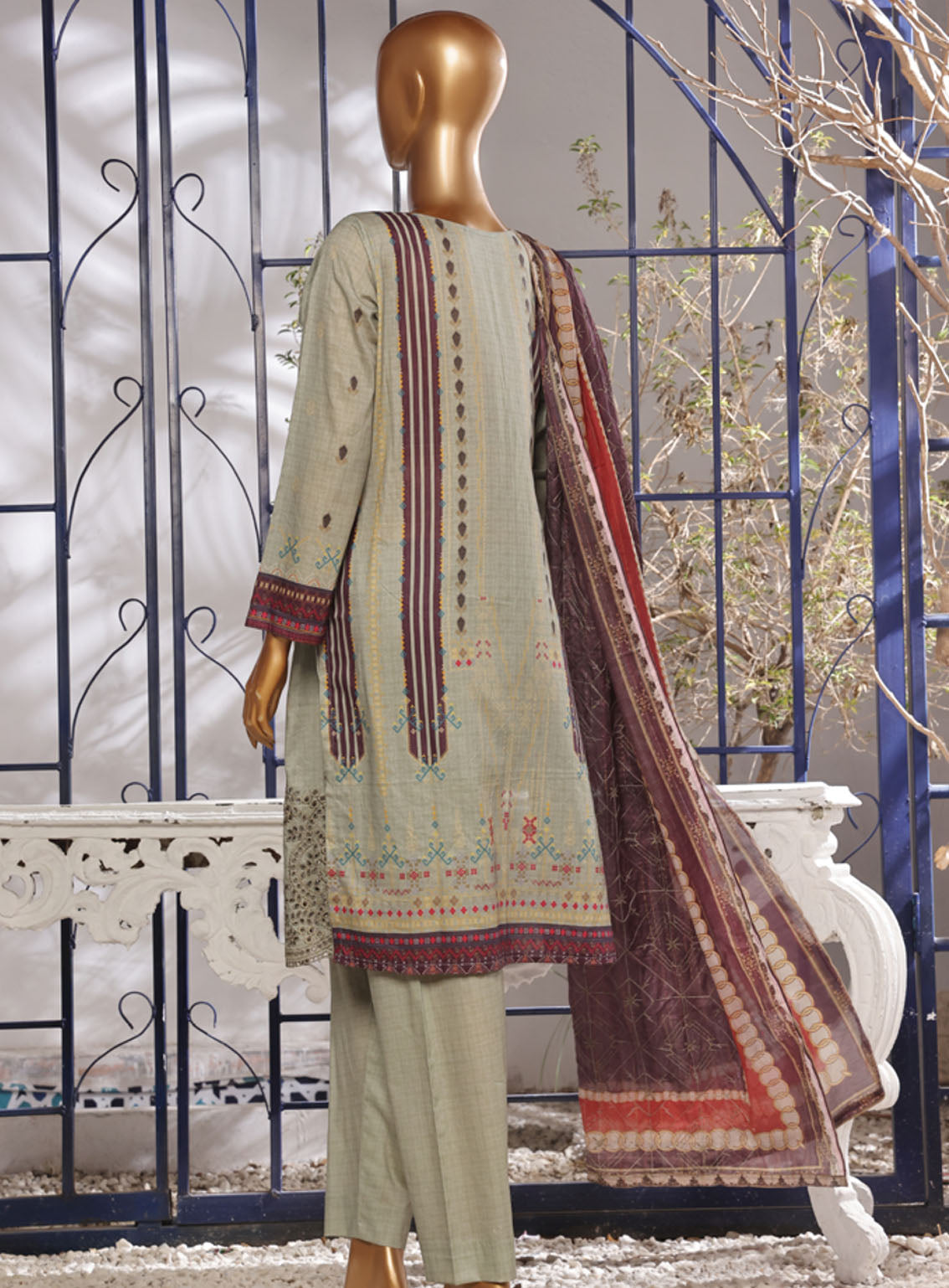 Aifa Chikankari Lawn 3 Piece Unstitched Suit AI24C AF-CK-24603 Aifa Chikankari Lawn 3 Piece Unstitched Suit AI24C AF-CK-24603