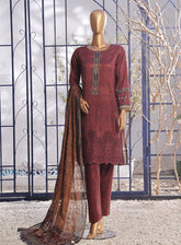 Aifa Chikankari Lawn 3 Piece Unstitched Suit AI24C AF-CK-24604