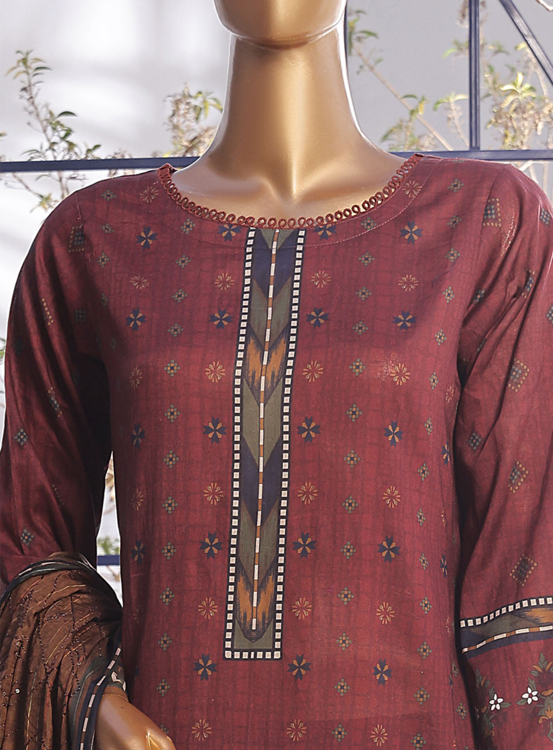 Aifa Chikankari Lawn 3 Piece Unstitched Suit AI24C AF-CK-24604 Aifa Chikankari Lawn 3 Piece Unstitched Suit AI24C AF-CK-24604