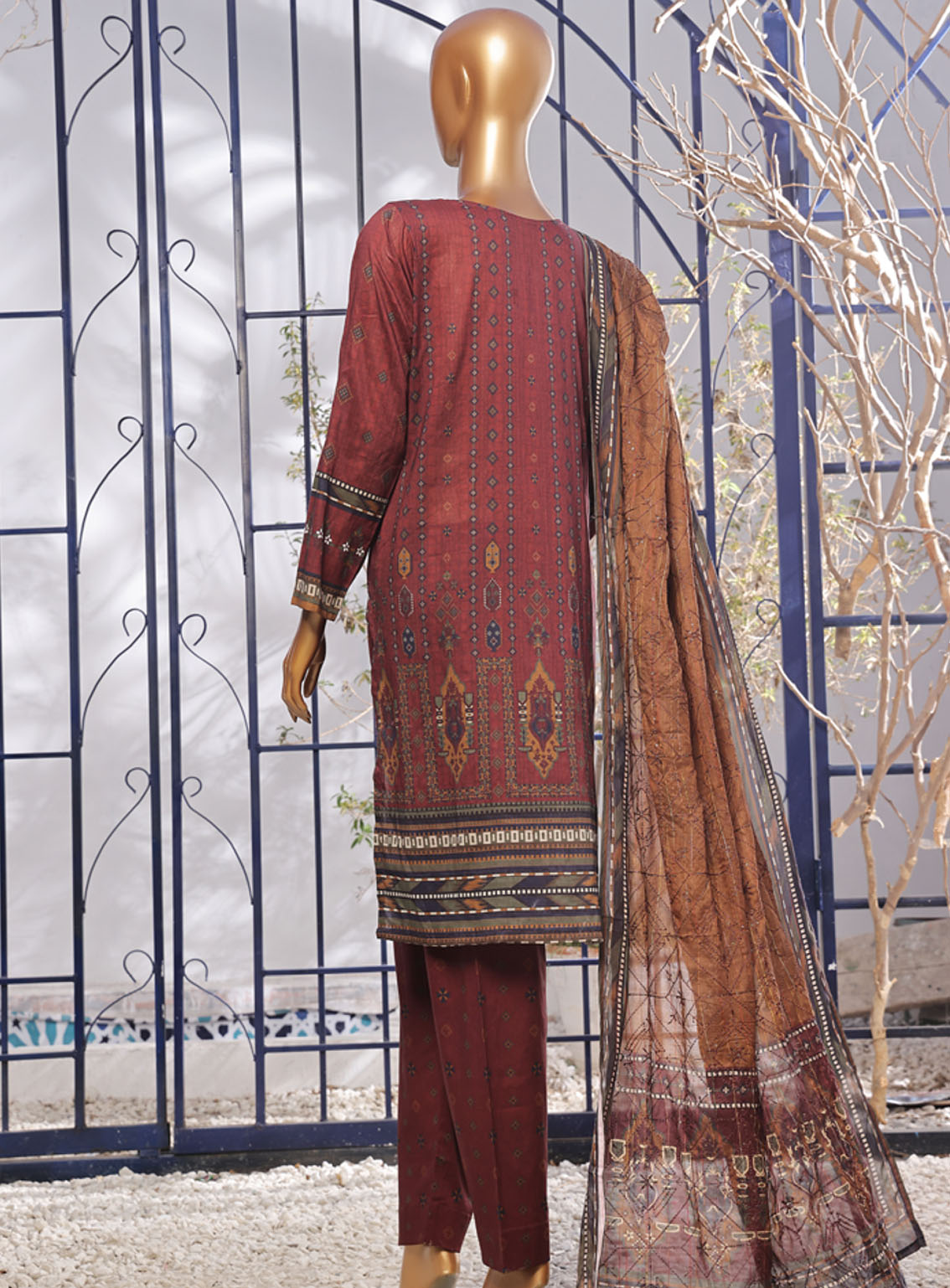 Aifa Chikankari Lawn 3 Piece Unstitched Suit AI24C AF-CK-24604 Aifa Chikankari Lawn 3 Piece Unstitched Suit AI24C AF-CK-24604