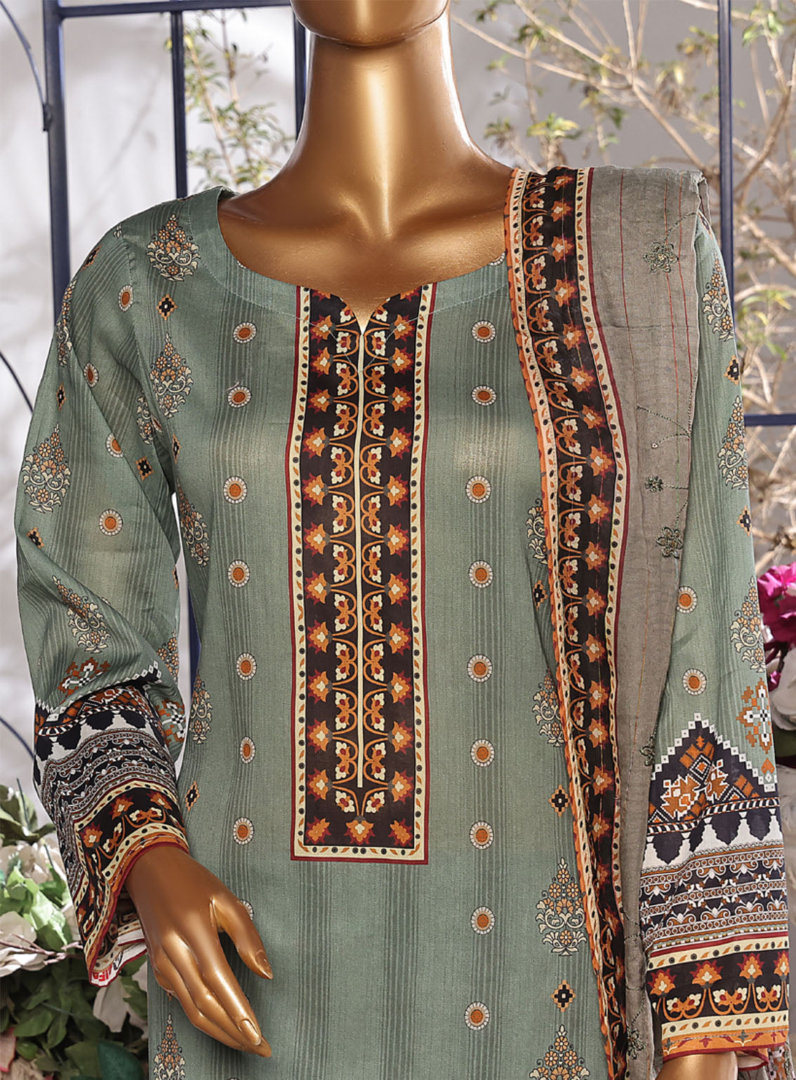 Aifa Chikankari Lawn 3 Piece Unstitched Suit AI24C AF-CK-24606 Aifa Chikankari Lawn 3 Piece Unstitched Suit AI24C AF-CK-24606