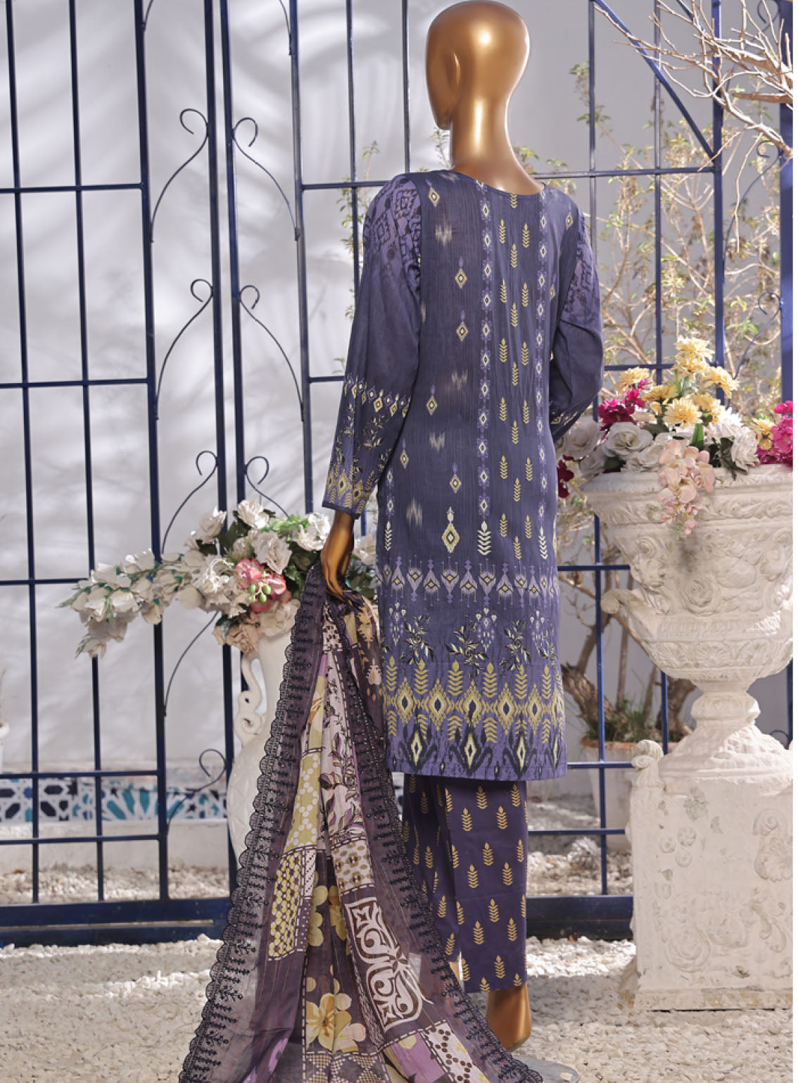 Aifa Chikankari Lawn 3 Piece Unstitched Suit AI24C AF-CK-24608 Aifa Chikankari Lawn 3 Piece Unstitched Suit AI24C AF-CK-24608