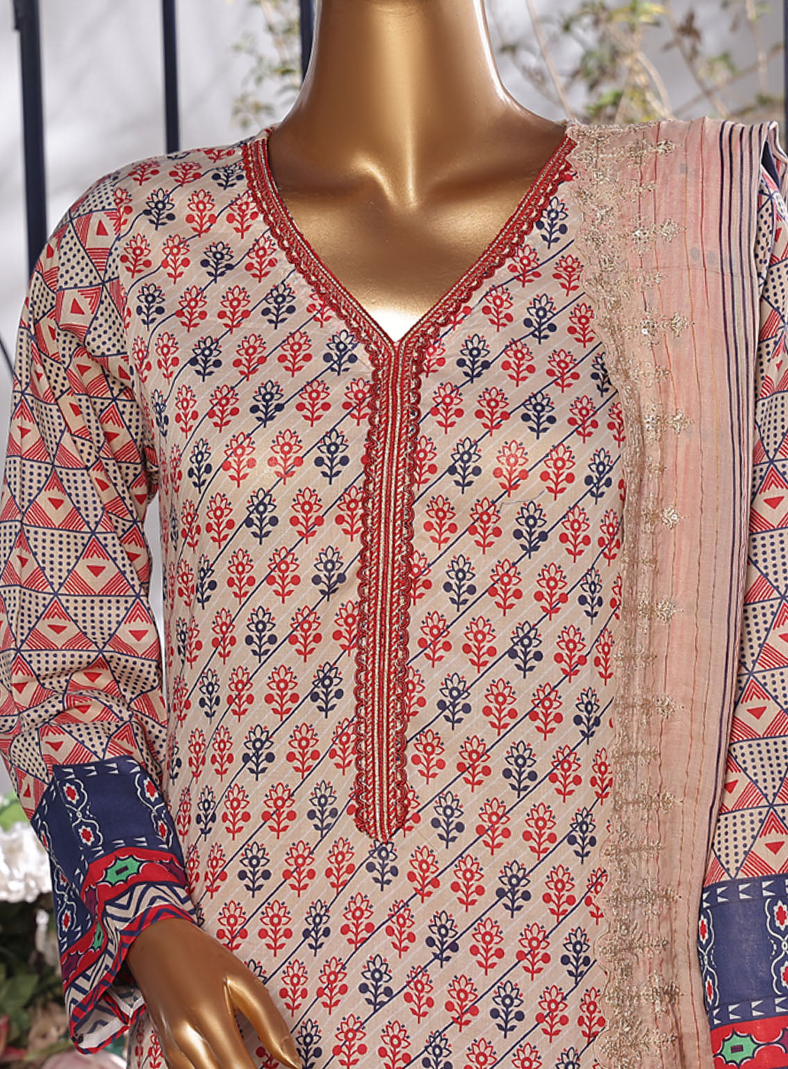 Aifa Chikankari Lawn 3 Piece Unstitched Suit AI24C AF-CK-24609 Aifa Chikankari Lawn 3 Piece Unstitched Suit AI24C AF-CK-24609