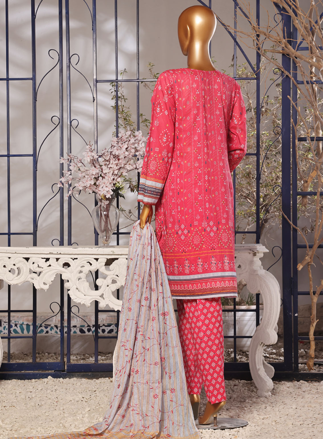 Aifa Chikankari Lawn 3 Piece Unstitched Suit AI24C AF-CK-24611 Aifa Chikankari Lawn 3 Piece Unstitched Suit AI24C AF-CK-24611