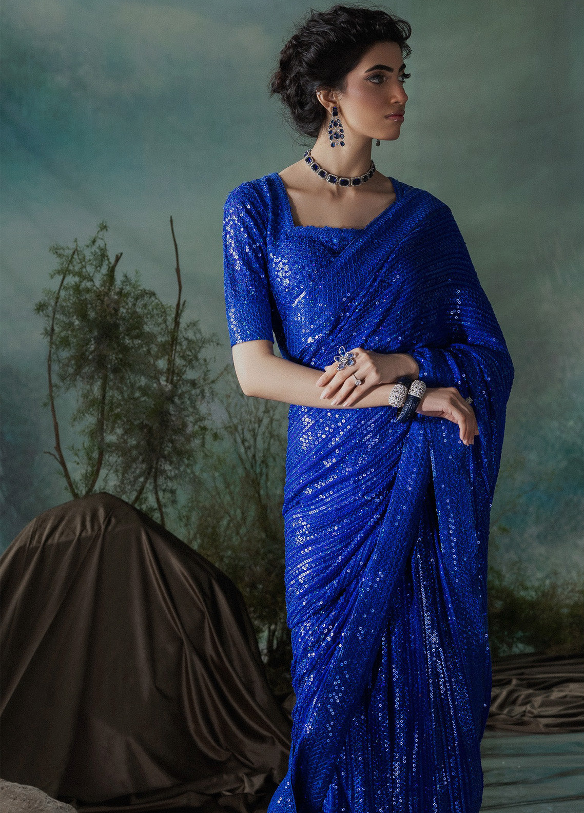 Aik Atelier The Saree Edit Embroidered Chiffon 3 Piece Unstitched Suit AIK24SEV1 LOOK-05 Aik Atelier The Saree Edit Embroidered Chiffon 3 Piece Unstitched Suit AIK24SEV1 LOOK-05