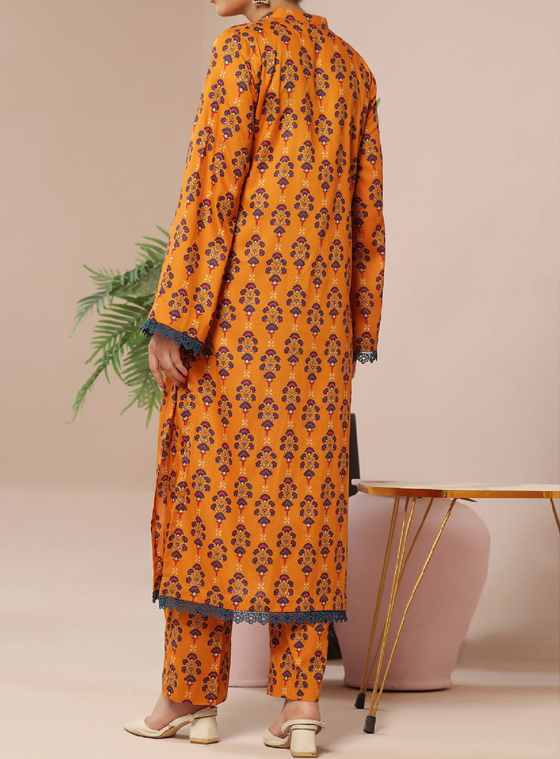 Aiza & Momina By Aizal Printed Lawn 2 Piece Stitched Suit AL25A&M D-536 Aiza & Momina By Aizal Printed Lawn 2 Piece Stitched Suit AL25A&M D-536