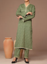 Aiza & Momina By Aizal Printed Lawn 2 Piece Stitched Suit AL25A&M D-539