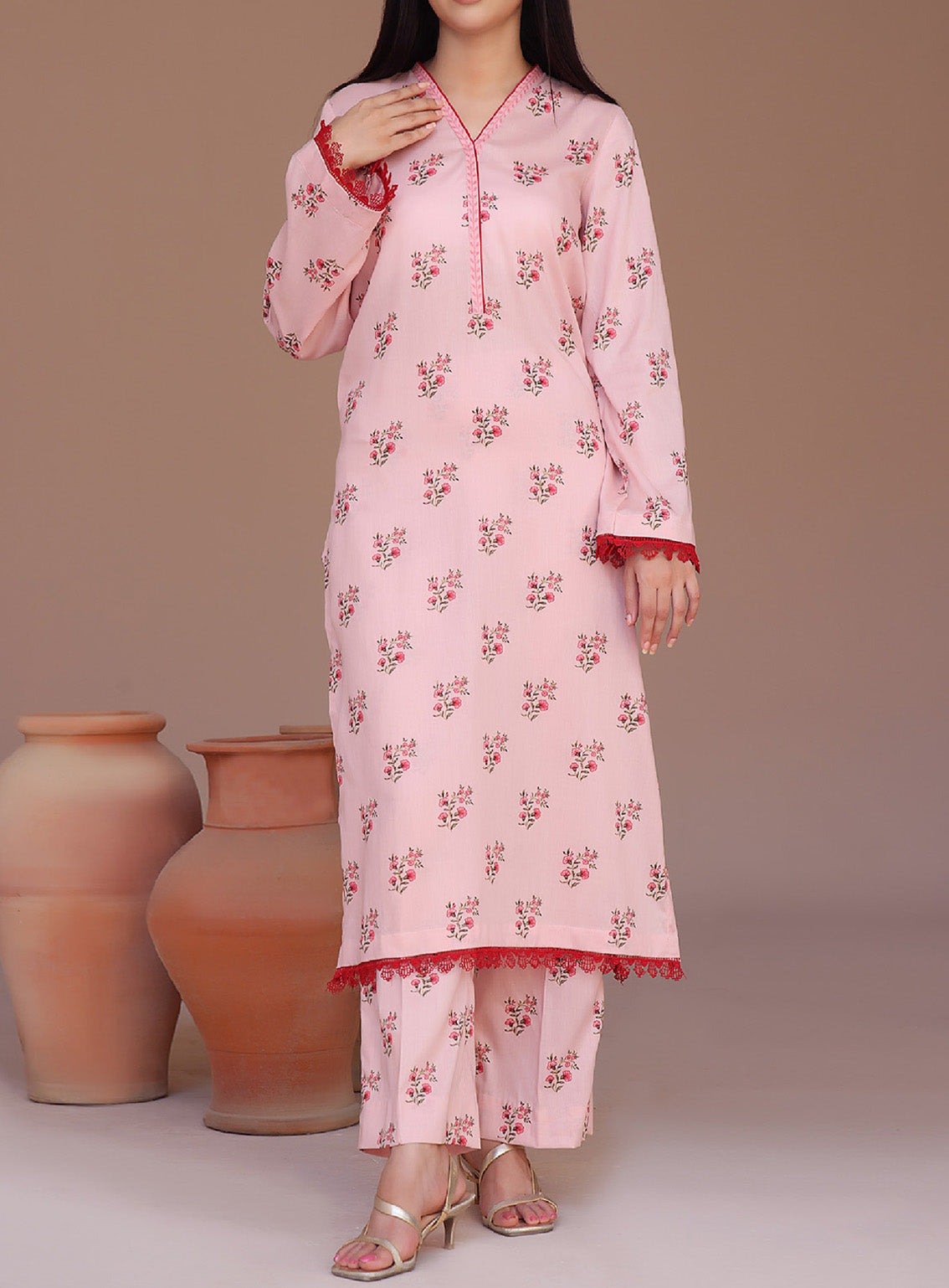 Aiza & Momina By Aizal Printed Lawn 2 Piece Stitched Suit AL25A&M D-540 Aiza & Momina By Aizal Printed Lawn 2 Piece Stitched Suit AL25A&M D-540