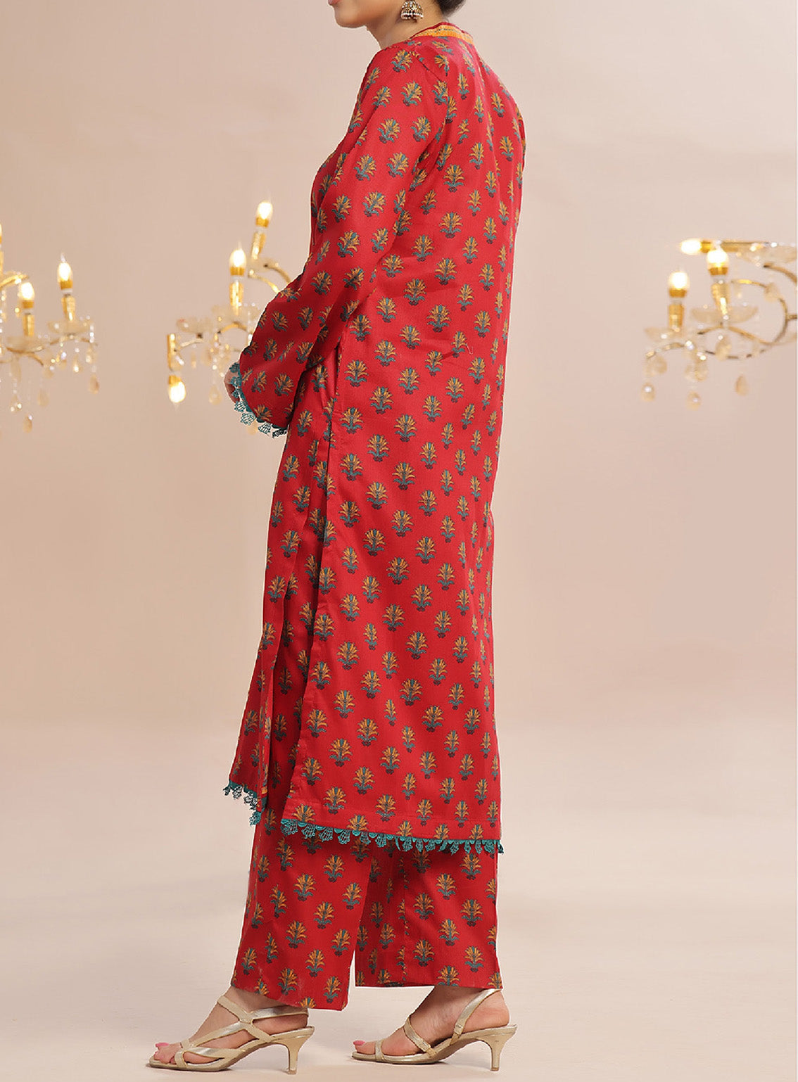 Aiza & Momina By Aizal Printed Lawn 2 Piece Stitched Suit AL25A&M D-543 Aiza & Momina By Aizal Printed Lawn 2 Piece Stitched Suit AL25A&M D-543