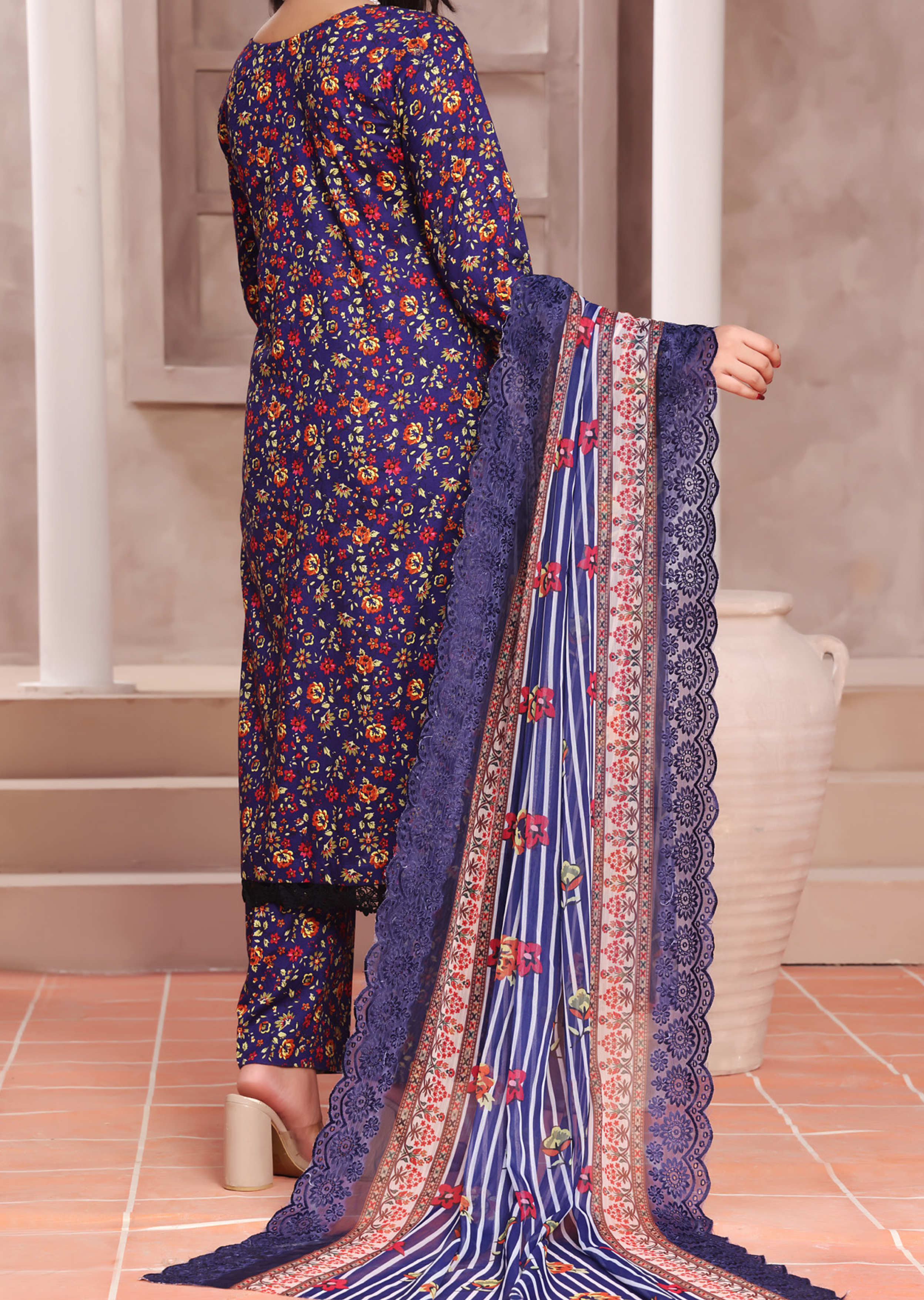 Aiza & Momina By VS Textile Chikankari Cotton 3 Piece Unstitched Suit VS24A&M-CC D-57 Aiza & Momina By VS Textile Chikankari Cotton 3 Piece Unstitched Suit VS24A&M-CC D-57