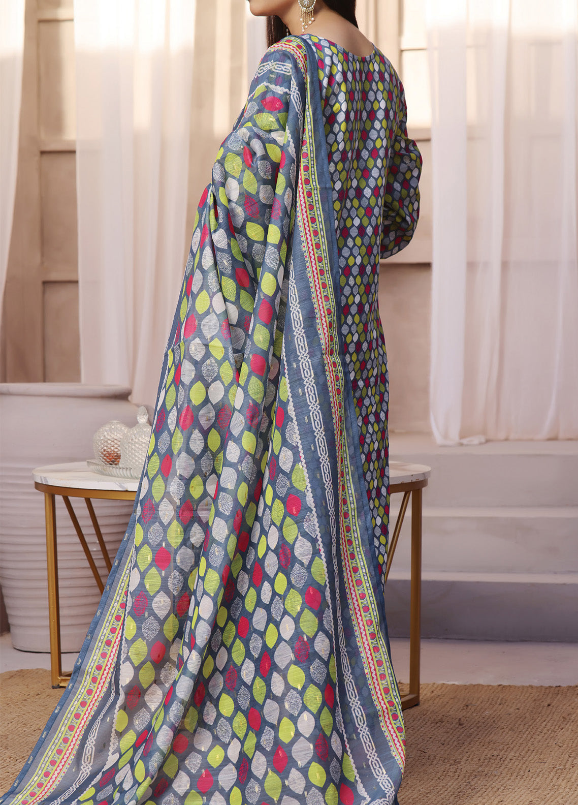 Aiza & Momina By VS Textile Chikankari Cotton 3 Piece Unstitched Suit VS24A&MV3 D-65 Aiza & Momina By VS Textile Chikankari Cotton 3 Piece Unstitched Suit VS24A&MV3 D-65