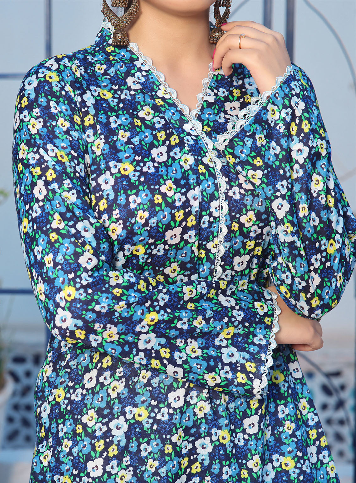 Aiza & Momina By VS Textile Co-Ords Printed Lawn 2 Piece Unstitched Suit VS24A&M D-484 Aiza & Momina By VS Textile Co-Ords Printed Lawn 2 Piece Unstitched Suit VS24A&M D-484