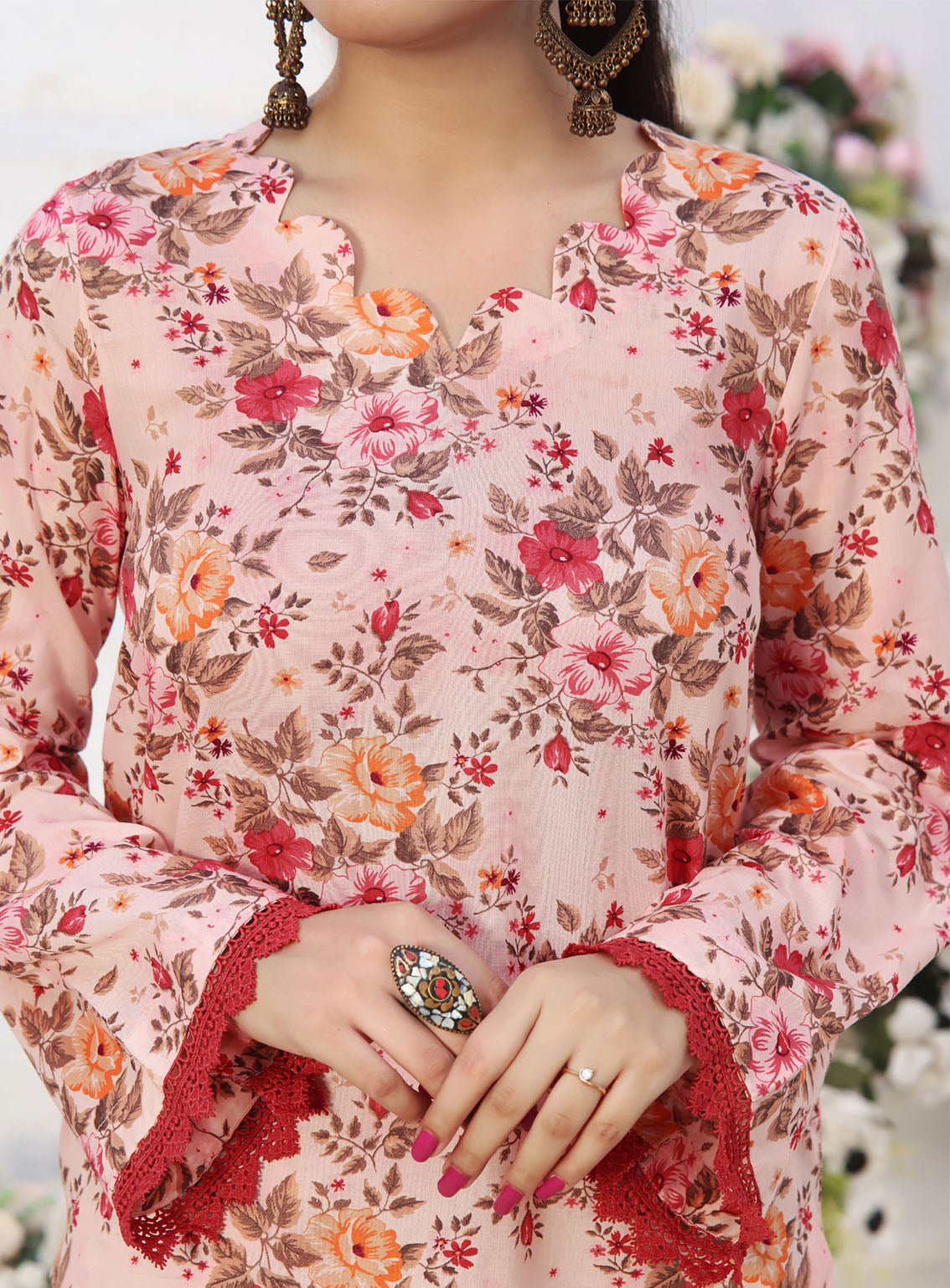 Aiza & Momina By VS Textile Co-Ords Printed Lawn 2 Piece Unstitched Suit VS24A&M D-487 Aiza & Momina By VS Textile Co-Ords Printed Lawn 2 Piece Unstitched Suit VS24A&M D-487