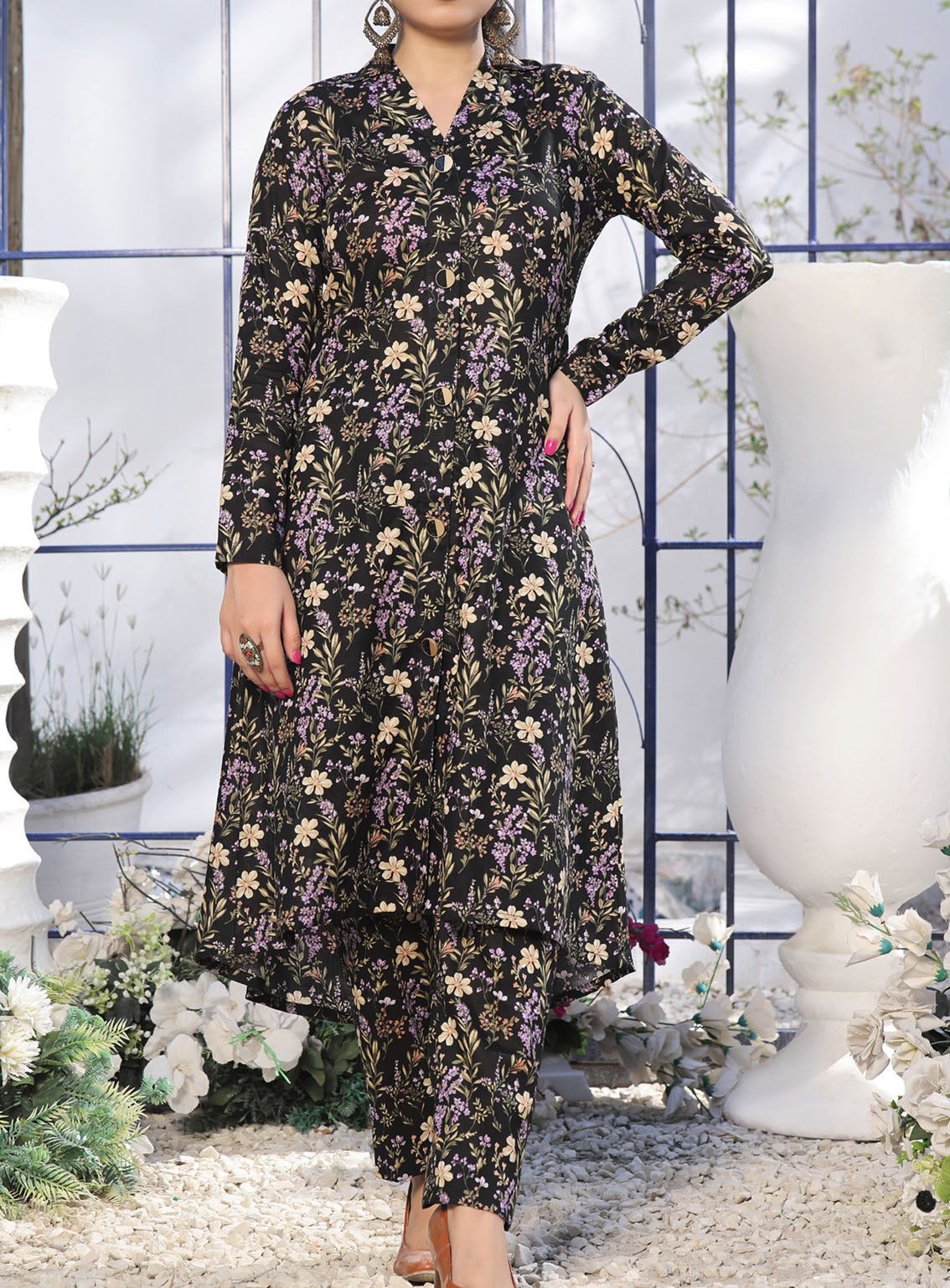 Aiza & Momina By VS Textile Co-Ords Printed Lawn 2 Piece Unstitched Suit VS24A&M D-489 Aiza & Momina By VS Textile Co-Ords Printed Lawn 2 Piece Unstitched Suit VS24A&M D-489