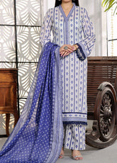 Aiza & Momina By VS Textile Printed Lawn 3 Piece Unstitched Suit VST24A&M V2 D-311