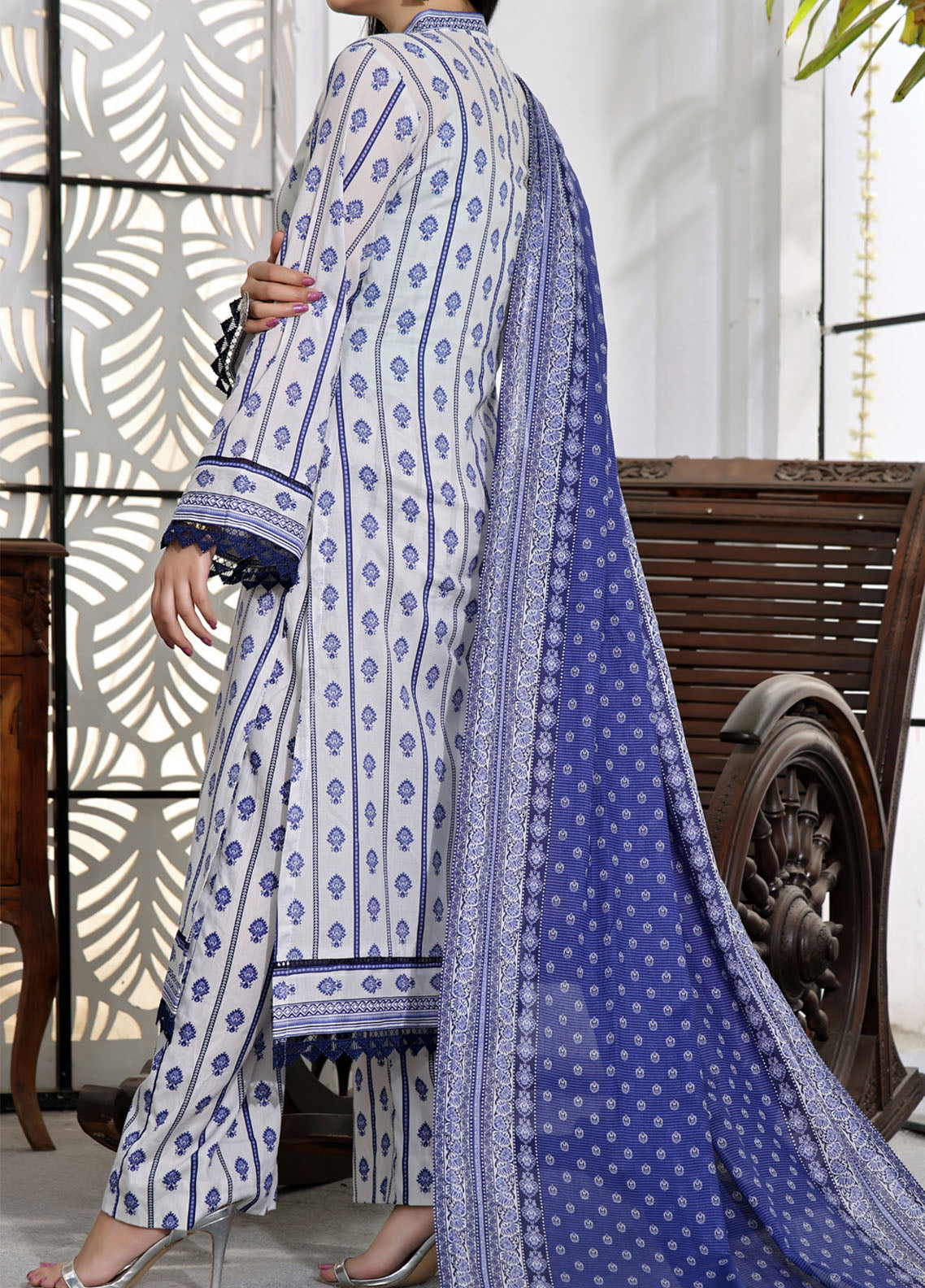 Aiza & Momina By VS Textile Printed Lawn 3 Piece Unstitched Suit VST24A&M V2 D-311 Aiza & Momina By VS Textile Printed Lawn 3 Piece Unstitched Suit VST24A&M V2 D-311