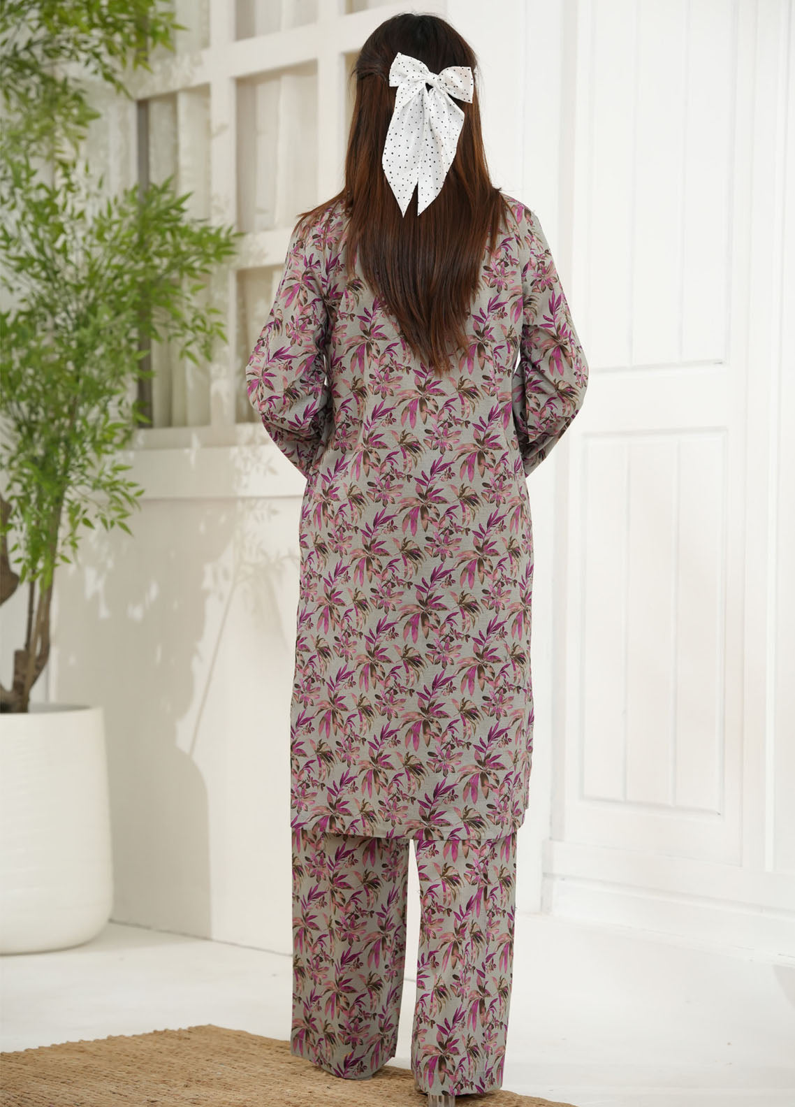 Aizal Co-Ord's Printed Lawn 2 Piece Stitched Suit AL26CO D-721 Aizal Co-Ord's Printed Lawn 2 Piece Stitched Suit AL26CO D-721