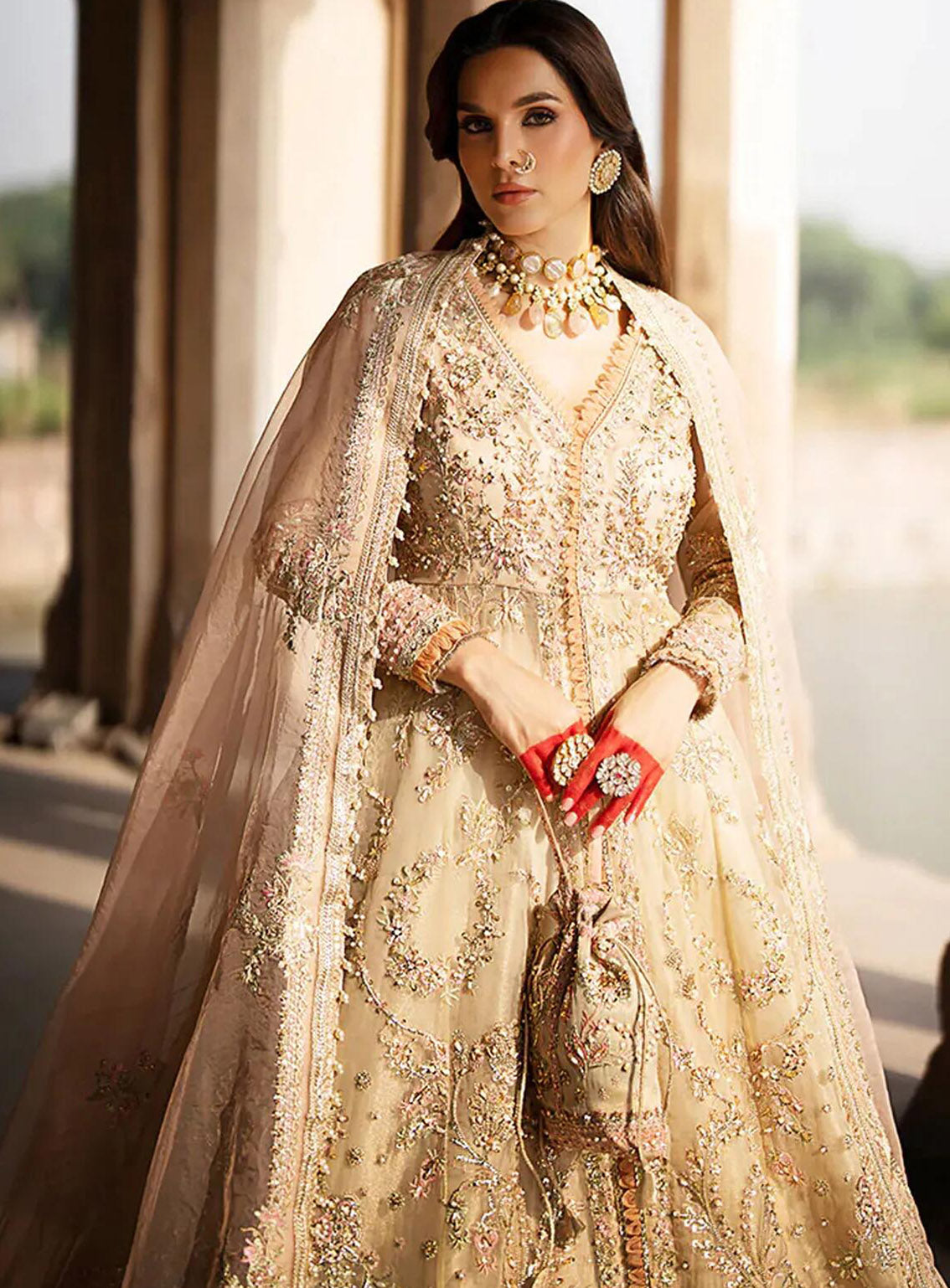 AJR Couture Luxury Embroidered Organza 3 Piece Unstitched Suit ARJC24L AFF-05 DUSK AJR Couture Luxury Embroidered Organza 3 Piece Unstitched Suit ARJC24L AFF-05 DUSK